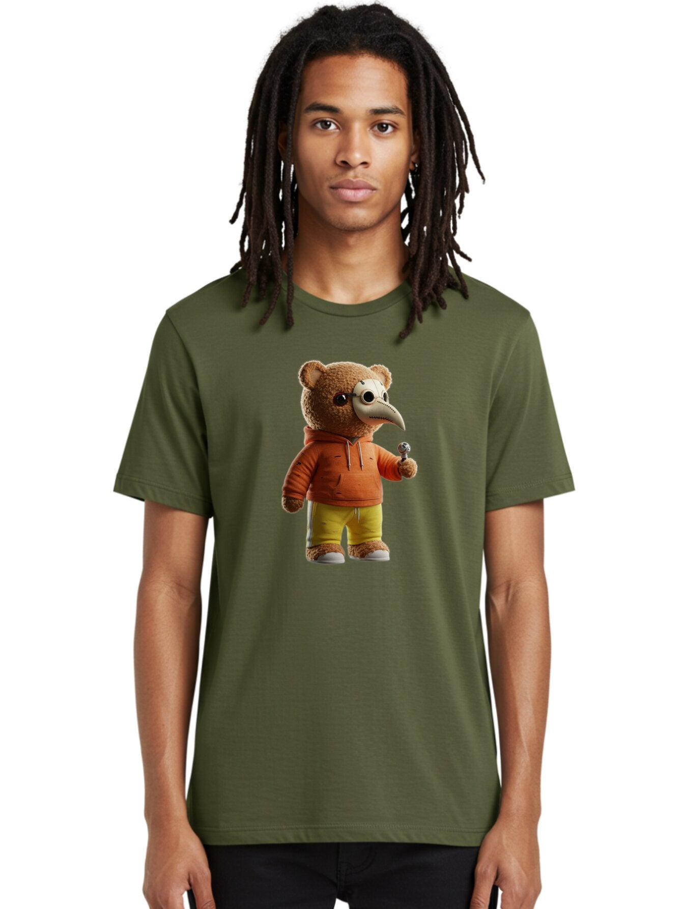 Teddy-Plague-Doctor Men'S Graphic Tee, 100% Cotton, Comfortable Casual Summer Wear, Machine Washable, Vintage Camera, Old Camera, Antique Camera, Black Camera, Classic Photography, Photography Equipment, Nostalgic Device, Film Camera, Baq128 27