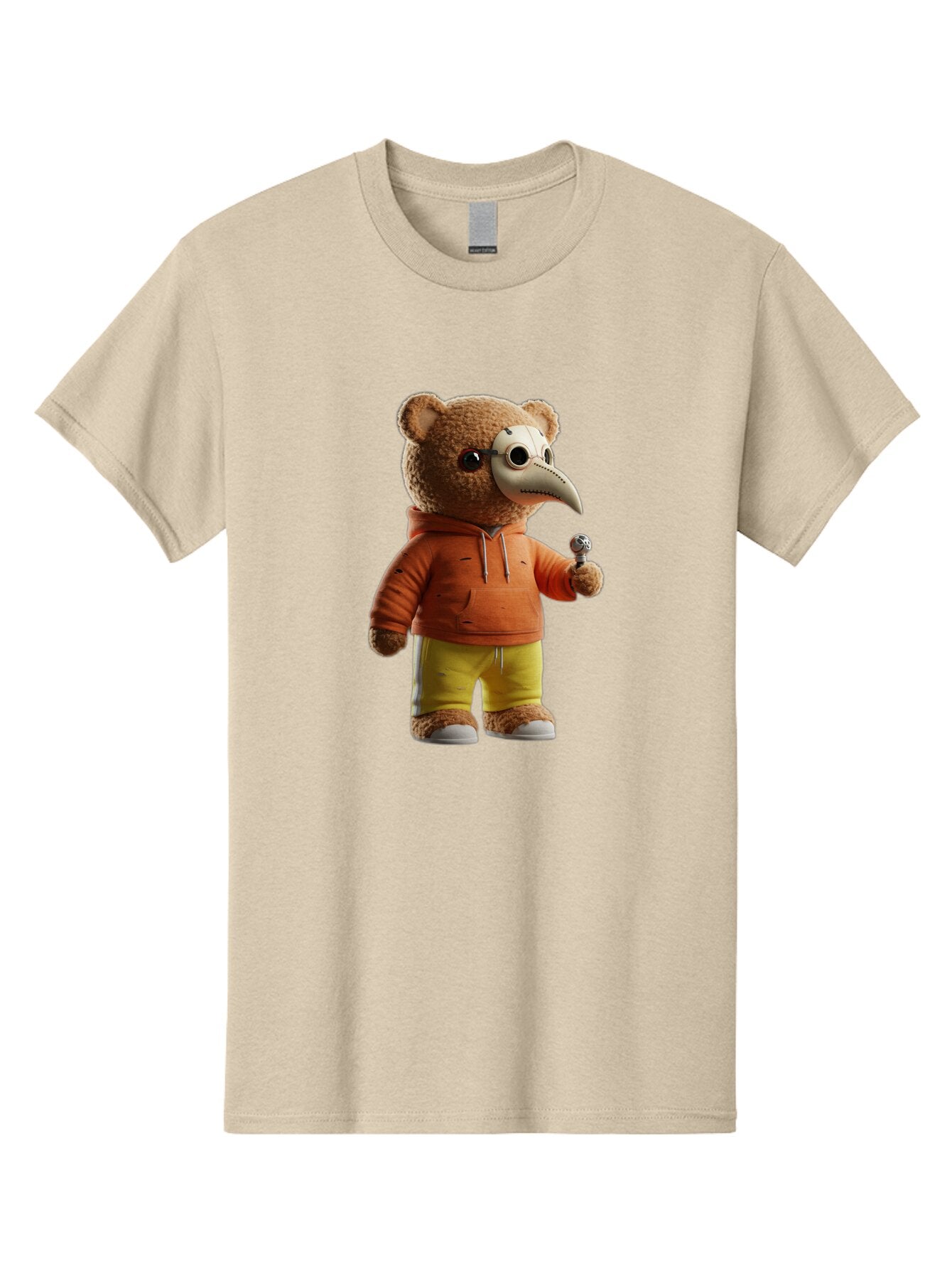 Teddy-Plague-Doctor Men'S Graphic Tee, 100% Cotton, Comfortable Casual Summer Wear, Machine Washable, Vintage Camera, Old Camera, Antique Camera, Black Camera, Classic Photography, Photography Equipment, Nostalgic Device, Film Camera, Baq128 3