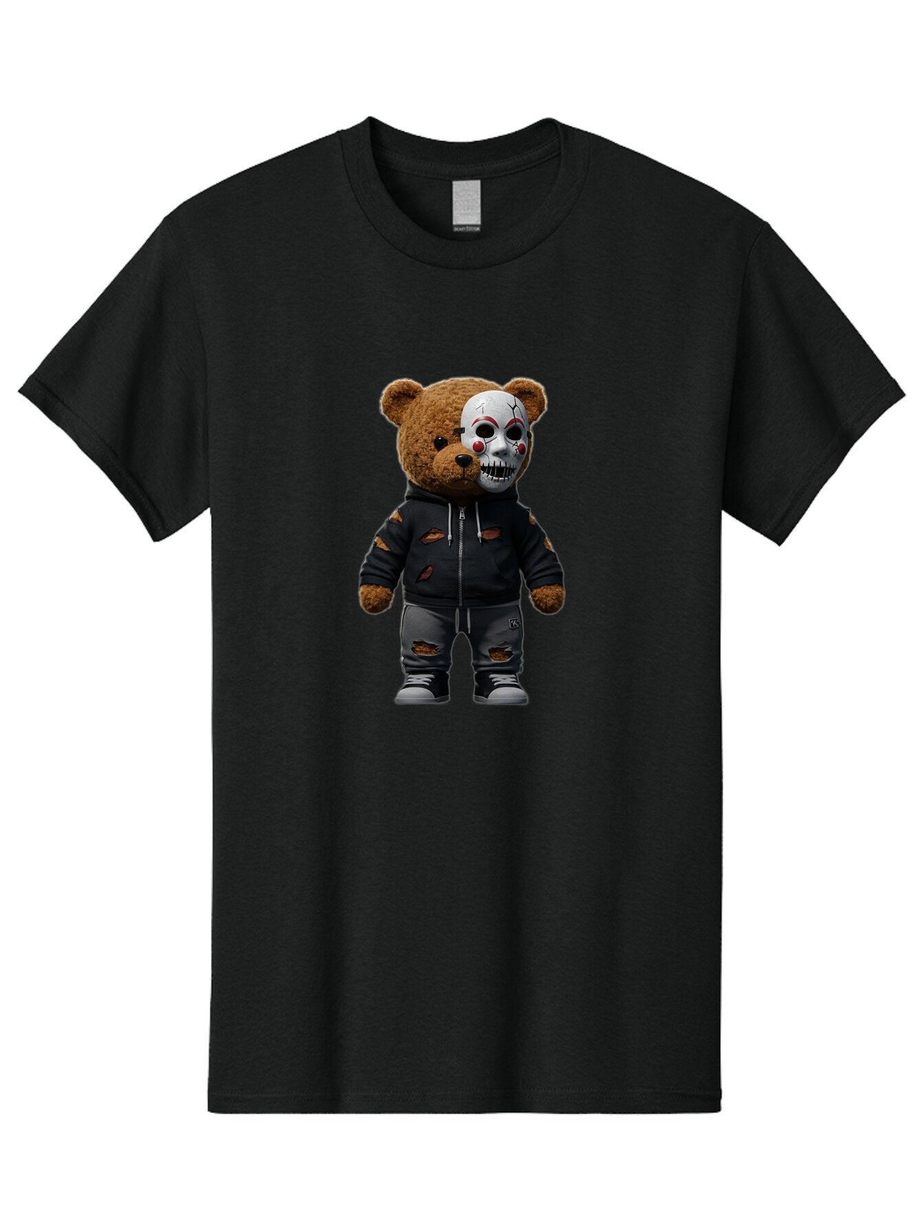 Teddy-Skull Men'S Graphic Tee, 100% Cotton, Comfortable Casual Summer Wear, Machine Washable, Vintage Camera, Old Camera, Antique Camera, Black Camera, Classic Photography, Photography Equipment, Nostalgic Device, Film Camera, Camera Art Baq129 5