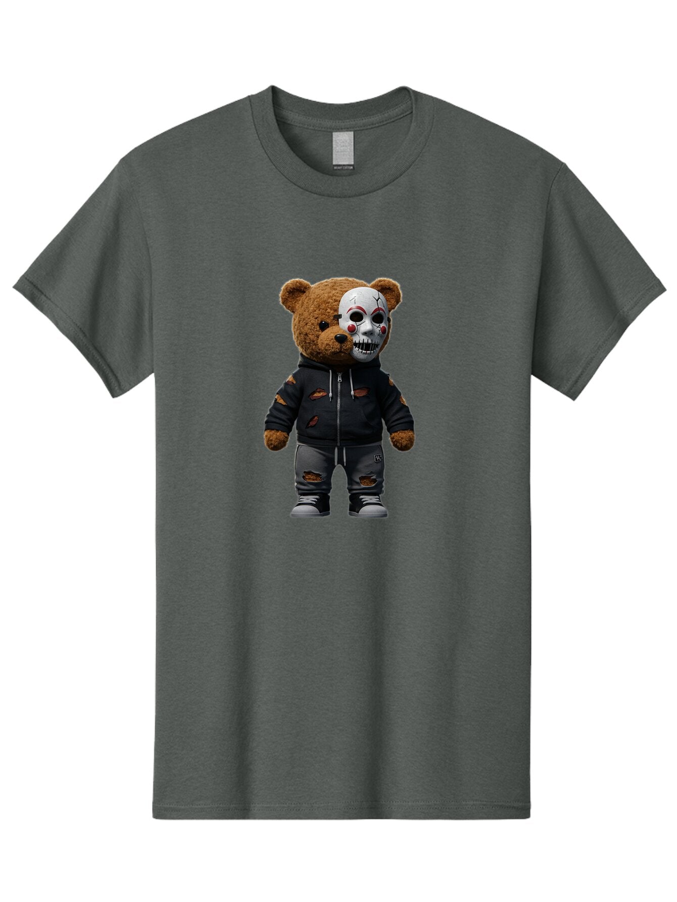 Teddy-Skull Men'S Graphic Tee, 100% Cotton, Comfortable Casual Summer Wear, Machine Washable, Vintage Camera, Old Camera, Antique Camera, Black Camera, Classic Photography, Photography Equipment, Nostalgic Device, Film Camera, Camera Art Baq129