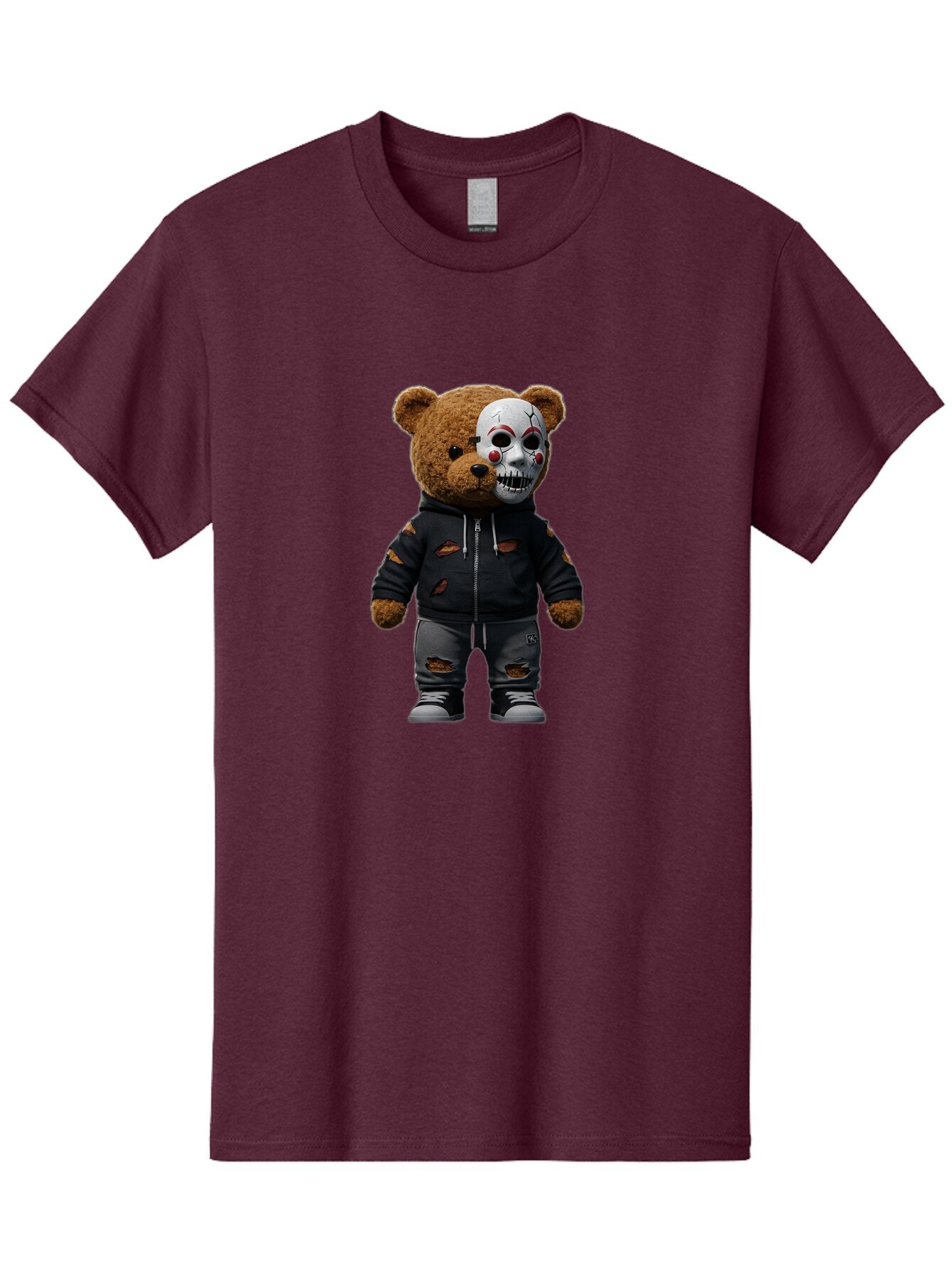 Teddy-Skull Men'S Graphic Tee, 100% Cotton, Comfortable Casual Summer Wear, Machine Washable, Vintage Camera, Old Camera, Antique Camera, Black Camera, Classic Photography, Photography Equipment, Nostalgic Device, Film Camera, Camera Art Baq129 6