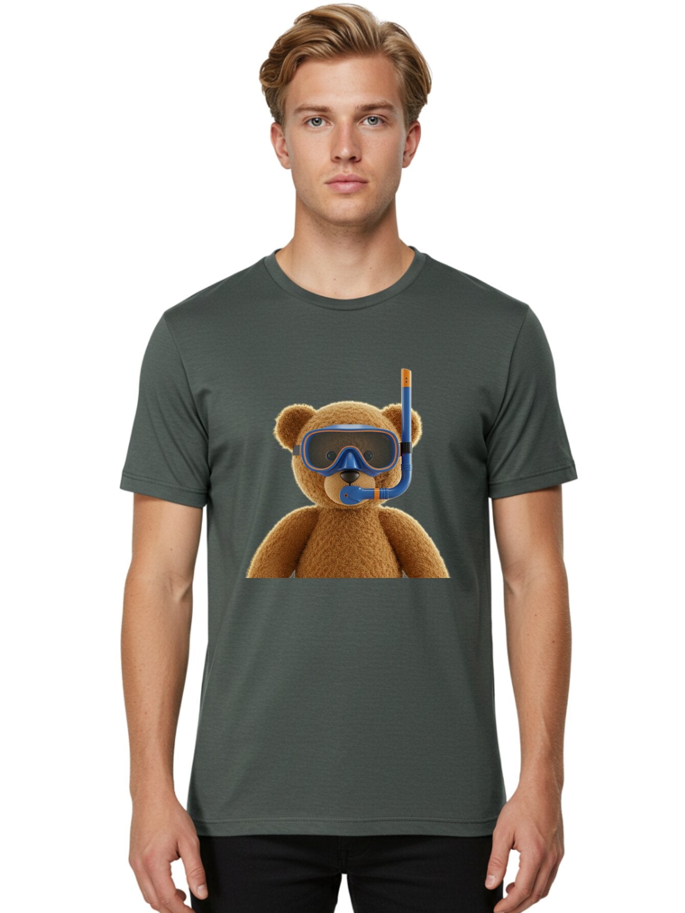 Teddy-Snorkeling Men'S Graphic Tee, 100% Cotton, Comfortable Casual Summer Wear, Machine Washable, Vintage Camera, Old Camera, Antique Camera, Black Camera, Classic Photography, Photography Equipment, Nostalgic Device, Film Camera, Camera Art Baq130 17