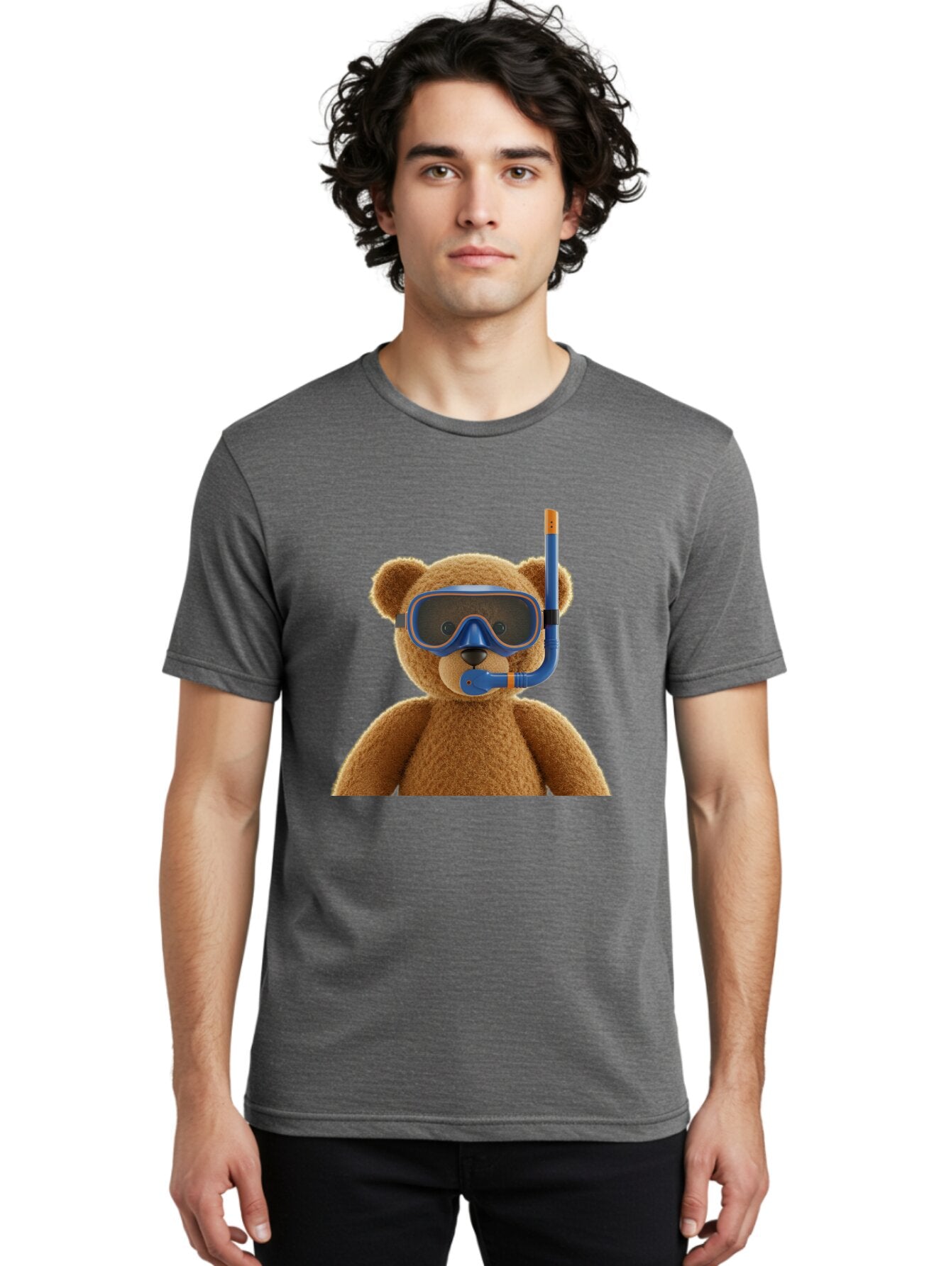 Teddy-Snorkeling Men'S Graphic Tee, 100% Cotton, Comfortable Casual Summer Wear, Machine Washable, Vintage Camera, Old Camera, Antique Camera, Black Camera, Classic Photography, Photography Equipment, Nostalgic Device, Film Camera, Camera Art Baq130 24