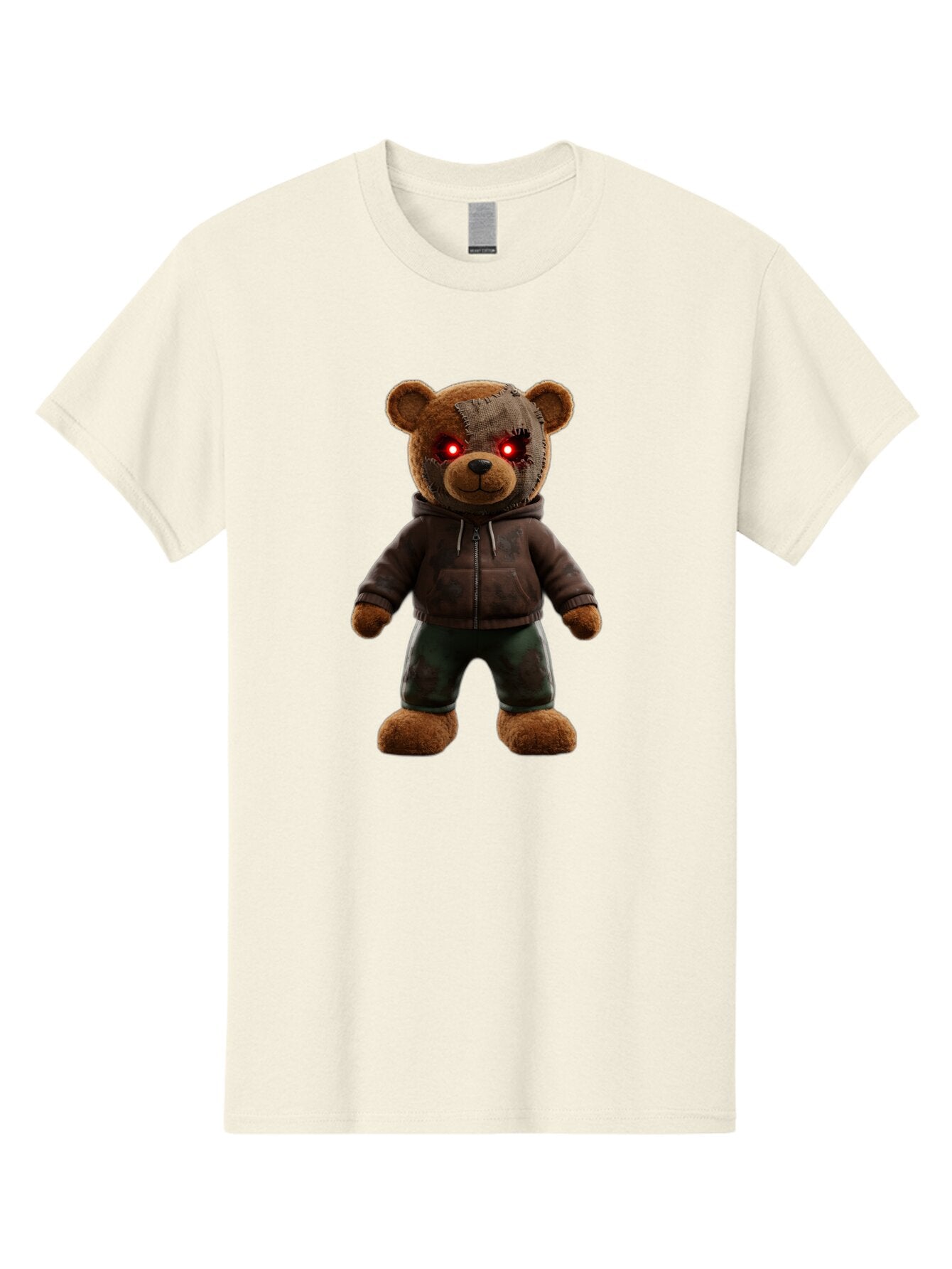 Teddy-With-Glowing-Eyes Men'S Graphic Tee, 100% Cotton, Comfortable Casual Summer Wear, Machine Washable, Vintage Camera, Old Camera, Antique Camera, Black Camera, Classic Photography, Photography Equipment, Nostalgic Device, Film Camera, Baq131 13