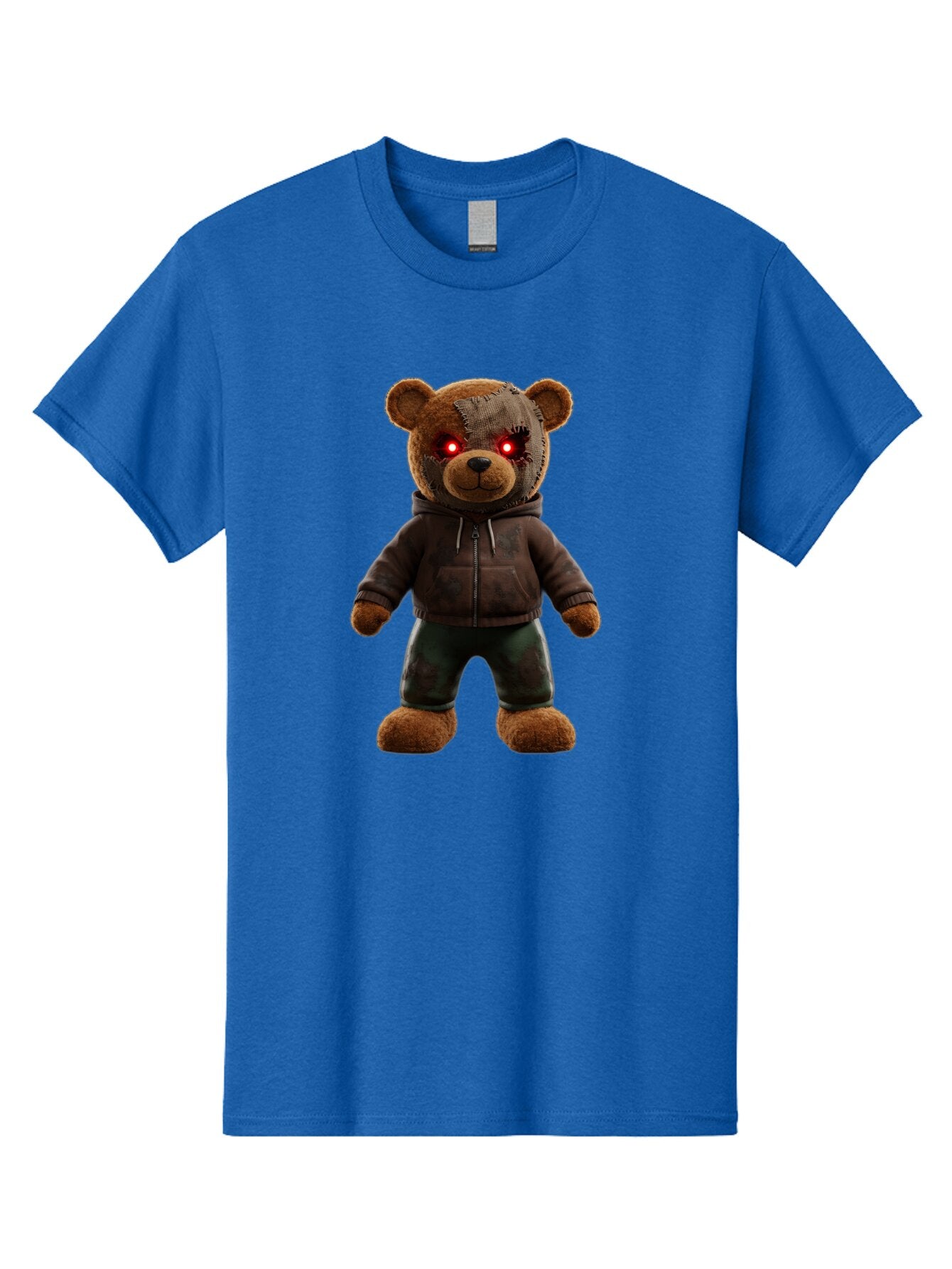 Teddy-With-Glowing-Eyes Men'S Graphic Tee, 100% Cotton, Comfortable Casual Summer Wear, Machine Washable, Vintage Camera, Old Camera, Antique Camera, Black Camera, Classic Photography, Photography Equipment, Nostalgic Device, Film Camera, Baq131 11