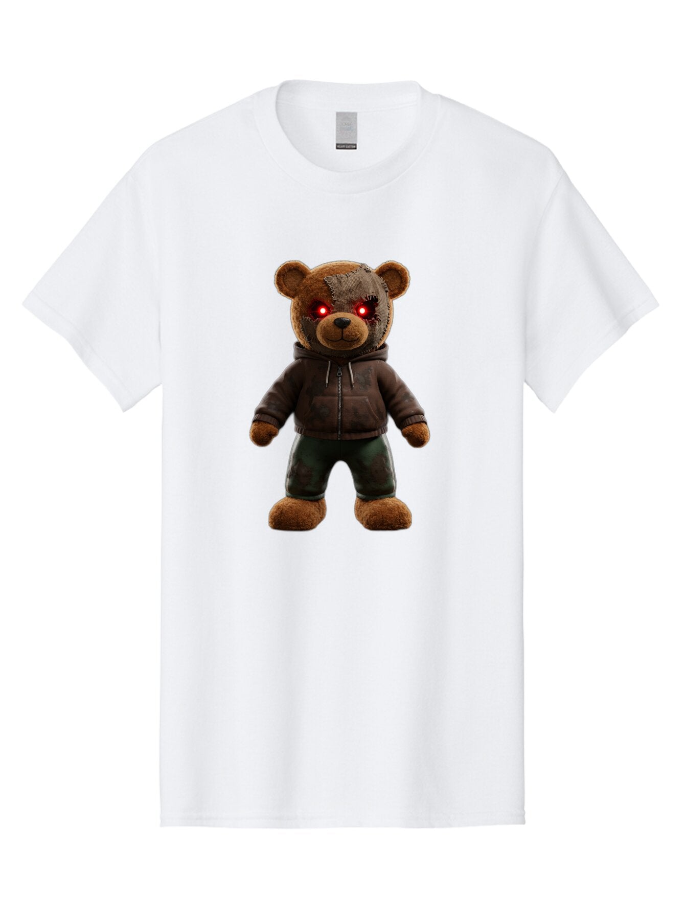 Teddy-With-Glowing-Eyes Men'S Graphic Tee, 100% Cotton, Comfortable Casual Summer Wear, Machine Washable, Vintage Camera, Old Camera, Antique Camera, Black Camera, Classic Photography, Photography Equipment, Nostalgic Device, Film Camera, Baq131 14
