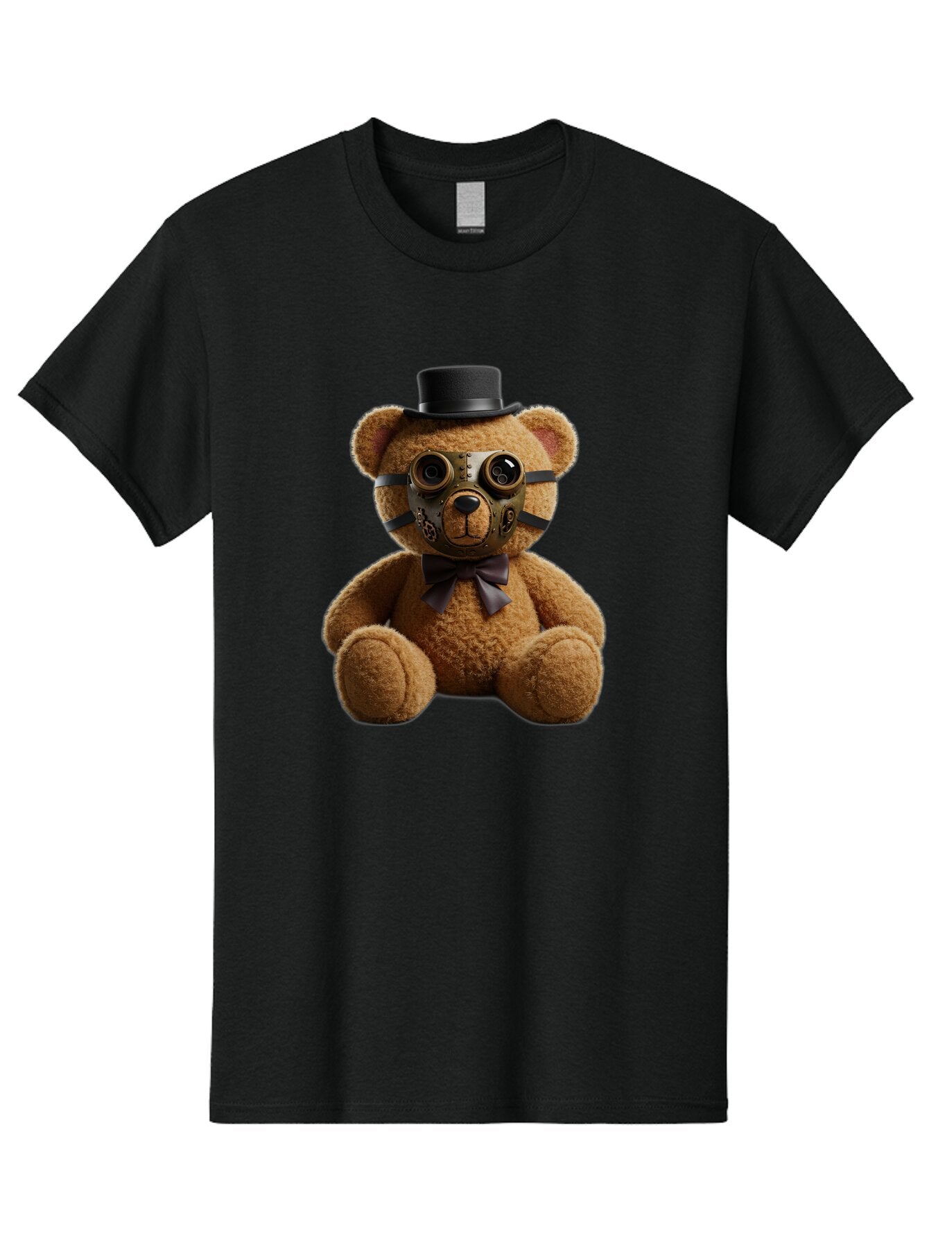 Teddy-With-Goggles Men'S Graphic Tee, 100% Cotton, Comfortable Casual Summer Wear, Machine Washable, Vintage Camera, Old Camera, Antique Camera, Black Camera, Classic Photography, Photography Equipment, Nostalgic Device, Film Camera, Baq132 10