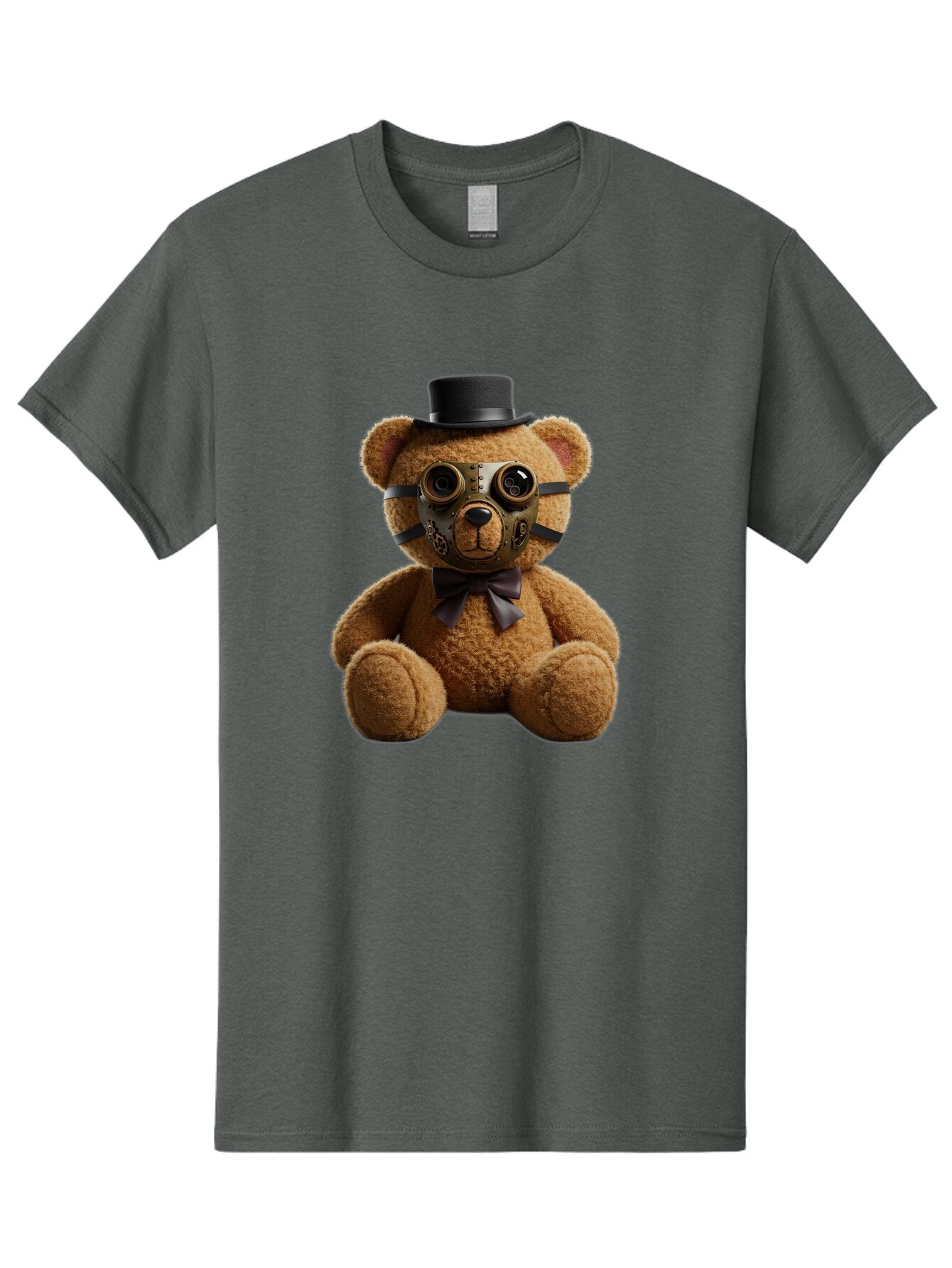 Teddy-With-Goggles Men'S Graphic Tee, 100% Cotton, Comfortable Casual Summer Wear, Machine Washable, Vintage Camera, Old Camera, Antique Camera, Black Camera, Classic Photography, Photography Equipment, Nostalgic Device, Film Camera, Baq132 8