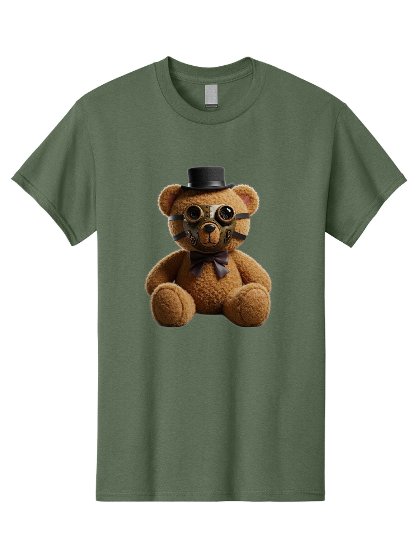 Teddy-With-Goggles Men'S Graphic Tee, 100% Cotton, Comfortable Casual Summer Wear, Machine Washable, Vintage Camera, Old Camera, Antique Camera, Black Camera, Classic Photography, Photography Equipment, Nostalgic Device, Film Camera, Baq132 11