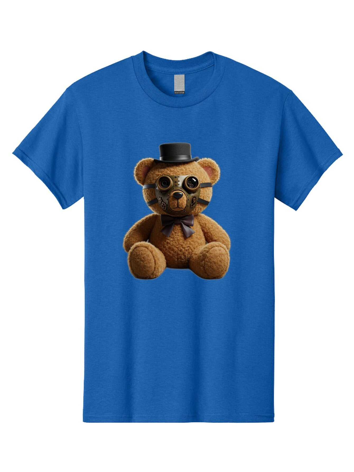 Teddy-With-Goggles Men'S Graphic Tee, 100% Cotton, Comfortable Casual Summer Wear, Machine Washable, Vintage Camera, Old Camera, Antique Camera, Black Camera, Classic Photography, Photography Equipment, Nostalgic Device, Film Camera, Baq132 15