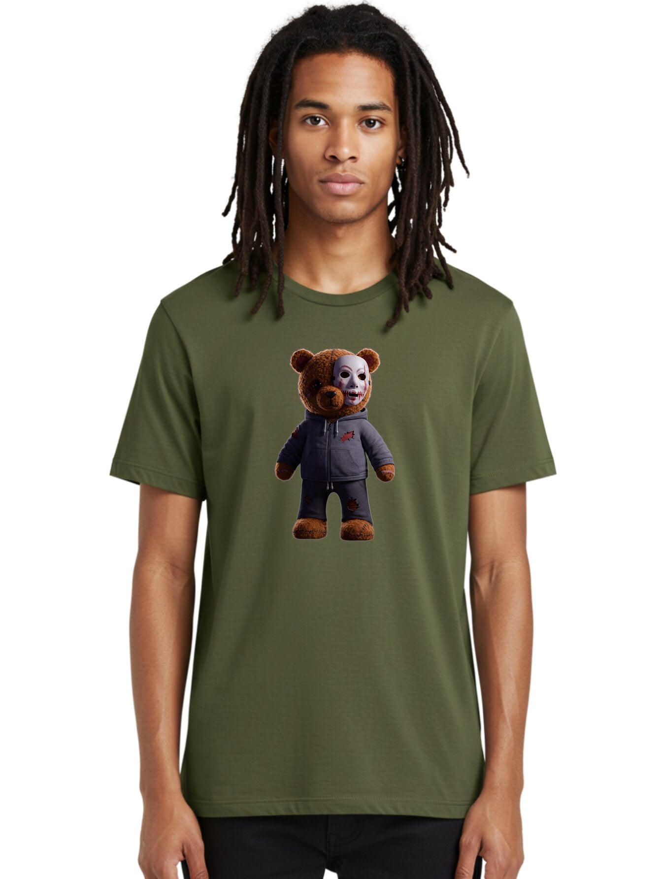 Teddy Men'S Graphic Tee, 100% Cotton, Comfortable Casual Summer Wear, Machine Washable, Vintage Camera, Old Camera, Antique Camera, Black Camera, Classic Photography, Photography Equipment, Nostalgic Device, Film Camera, Camera Art Baq135 30