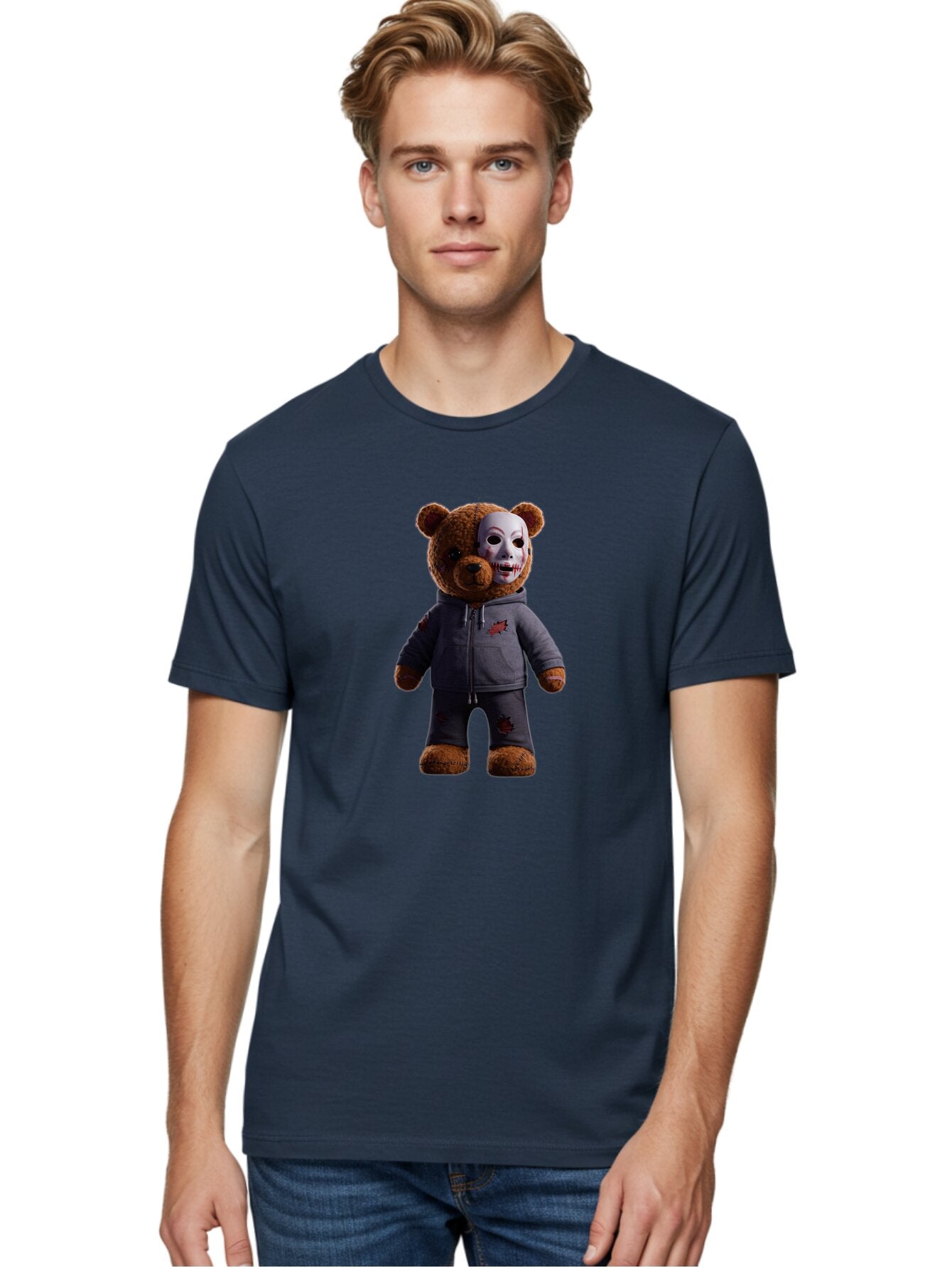 Teddy Men'S Graphic Tee, 100% Cotton, Comfortable Casual Summer Wear, Machine Washable, Vintage Camera, Old Camera, Antique Camera, Black Camera, Classic Photography, Photography Equipment, Nostalgic Device, Film Camera, Camera Art Baq135 22