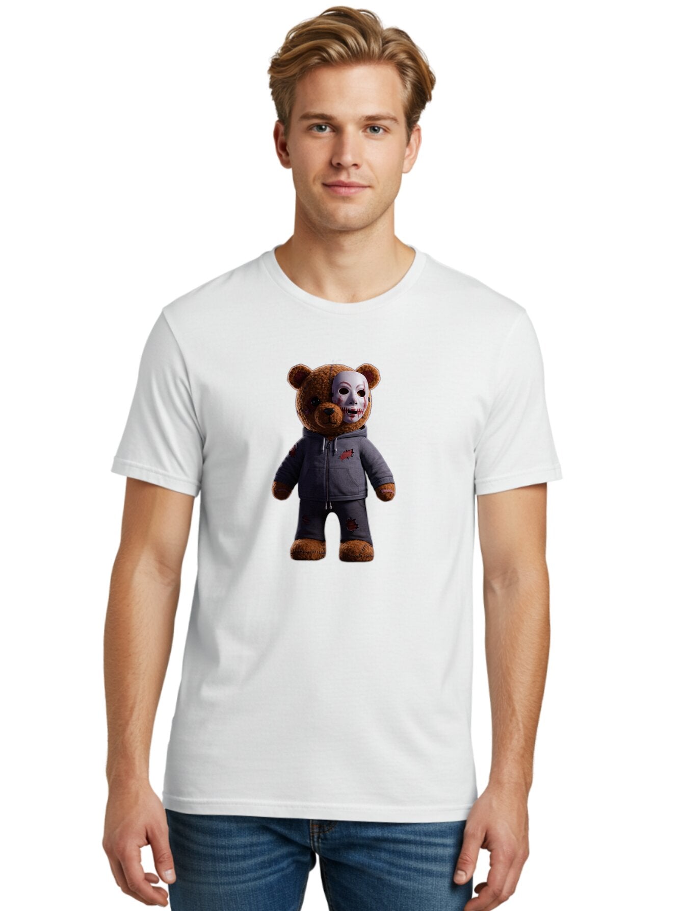 Teddy Men'S Graphic Tee, 100% Cotton, Comfortable Casual Summer Wear, Machine Washable, Vintage Camera, Old Camera, Antique Camera, Black Camera, Classic Photography, Photography Equipment, Nostalgic Device, Film Camera, Camera Art Baq135 16