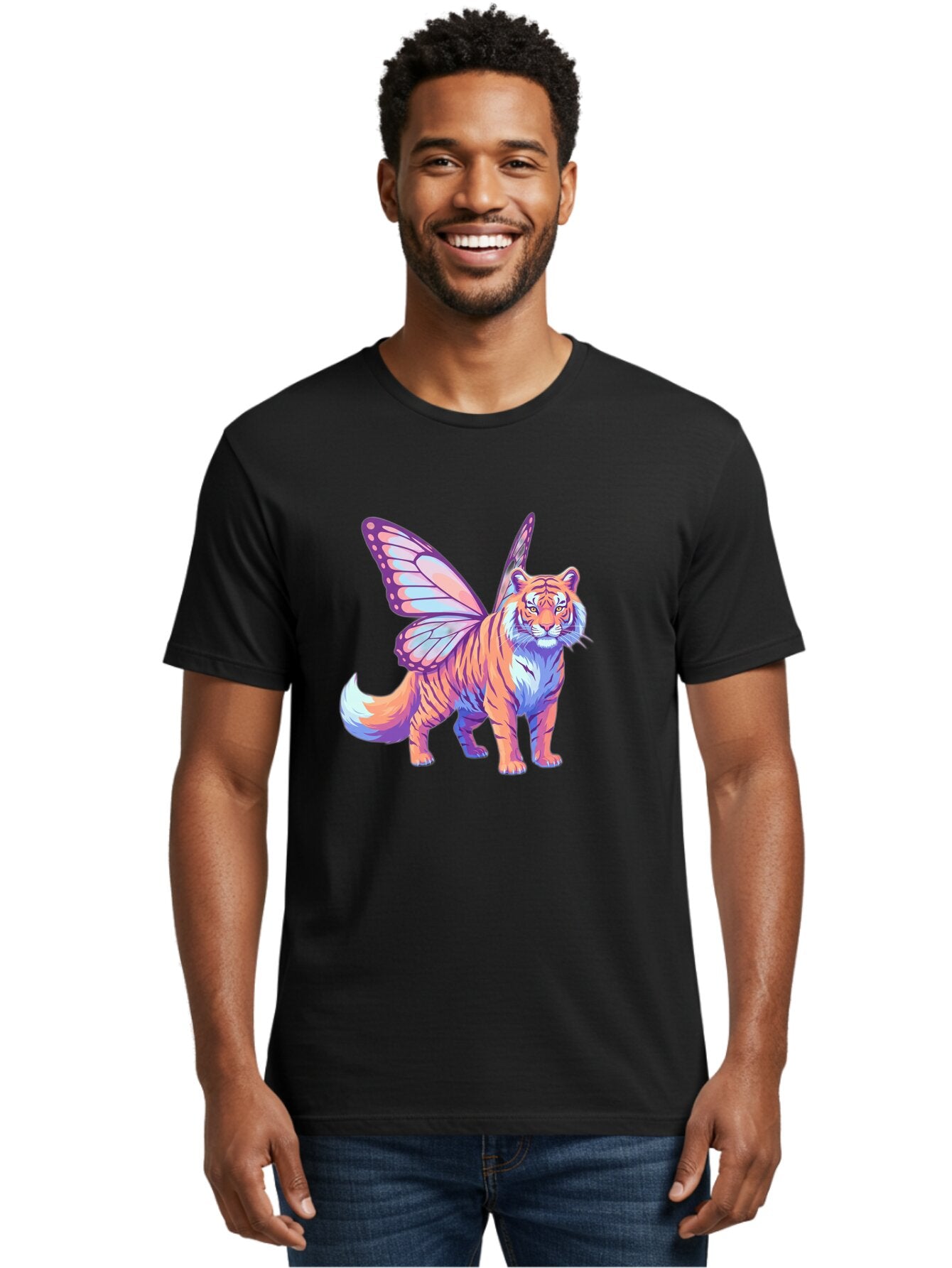 Tiger-Butterfly Men'S Graphic Tee, 100% Cotton, Comfortable Casual Summer Wear, Machine Washable, Vintage Camera, Old Camera, Antique Camera, Black Camera, Classic Photography, Photography Equipment, Nostalgic Device, Film Camera, Camera Art Baq136 18