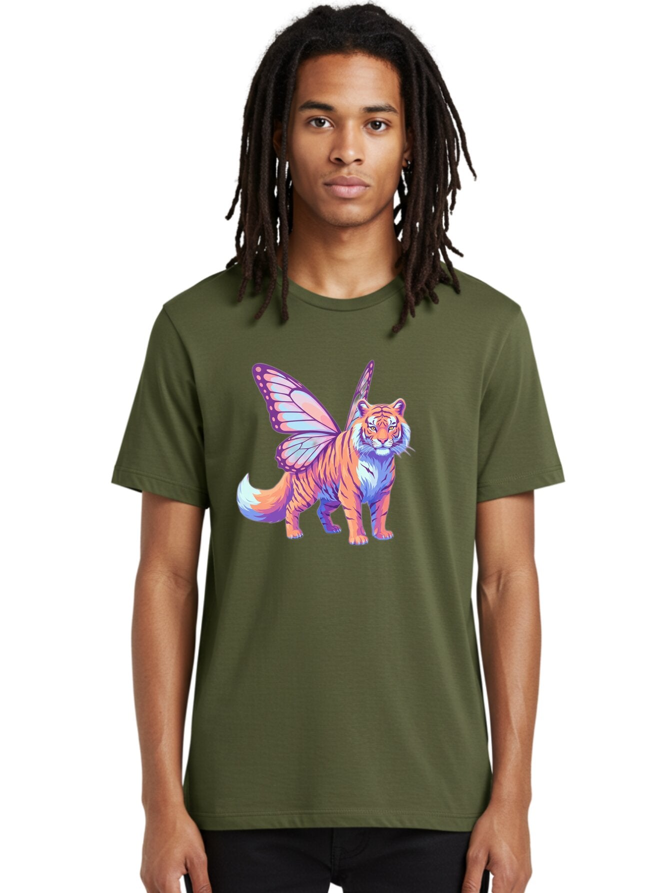 Tiger-Butterfly Men'S Graphic Tee, 100% Cotton, Comfortable Casual Summer Wear, Machine Washable, Vintage Camera, Old Camera, Antique Camera, Black Camera, Classic Photography, Photography Equipment, Nostalgic Device, Film Camera, Camera Art Baq136 22