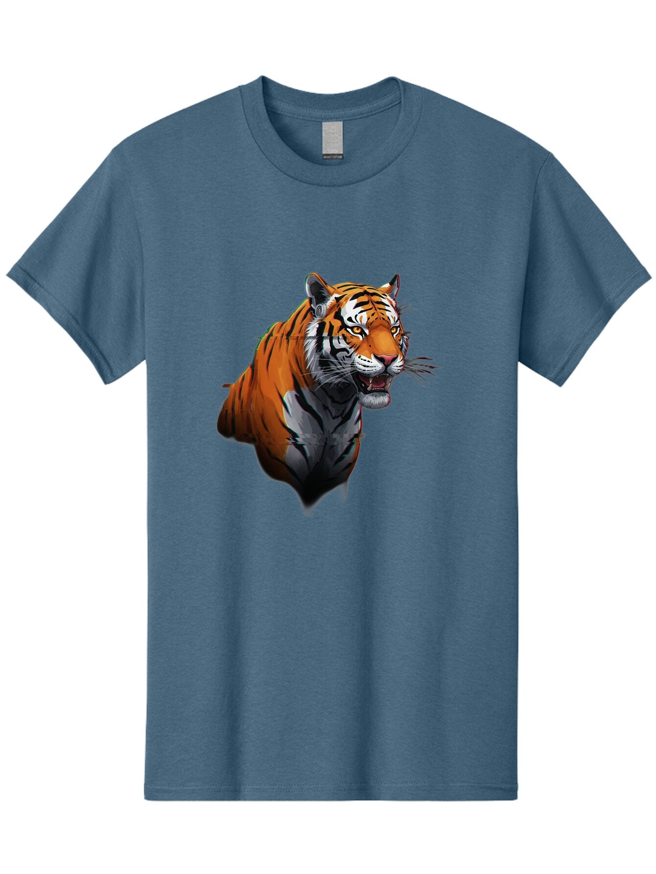 Tiger Men'S Graphic Tee, 100% Cotton, Comfortable Casual Summer Wear, Machine Washable, Vintage Camera, Old Camera, Antique Camera, Black Camera, Classic Photography, Photography Equipment, Nostalgic Device, Film Camera, Camera Art Baq138 9