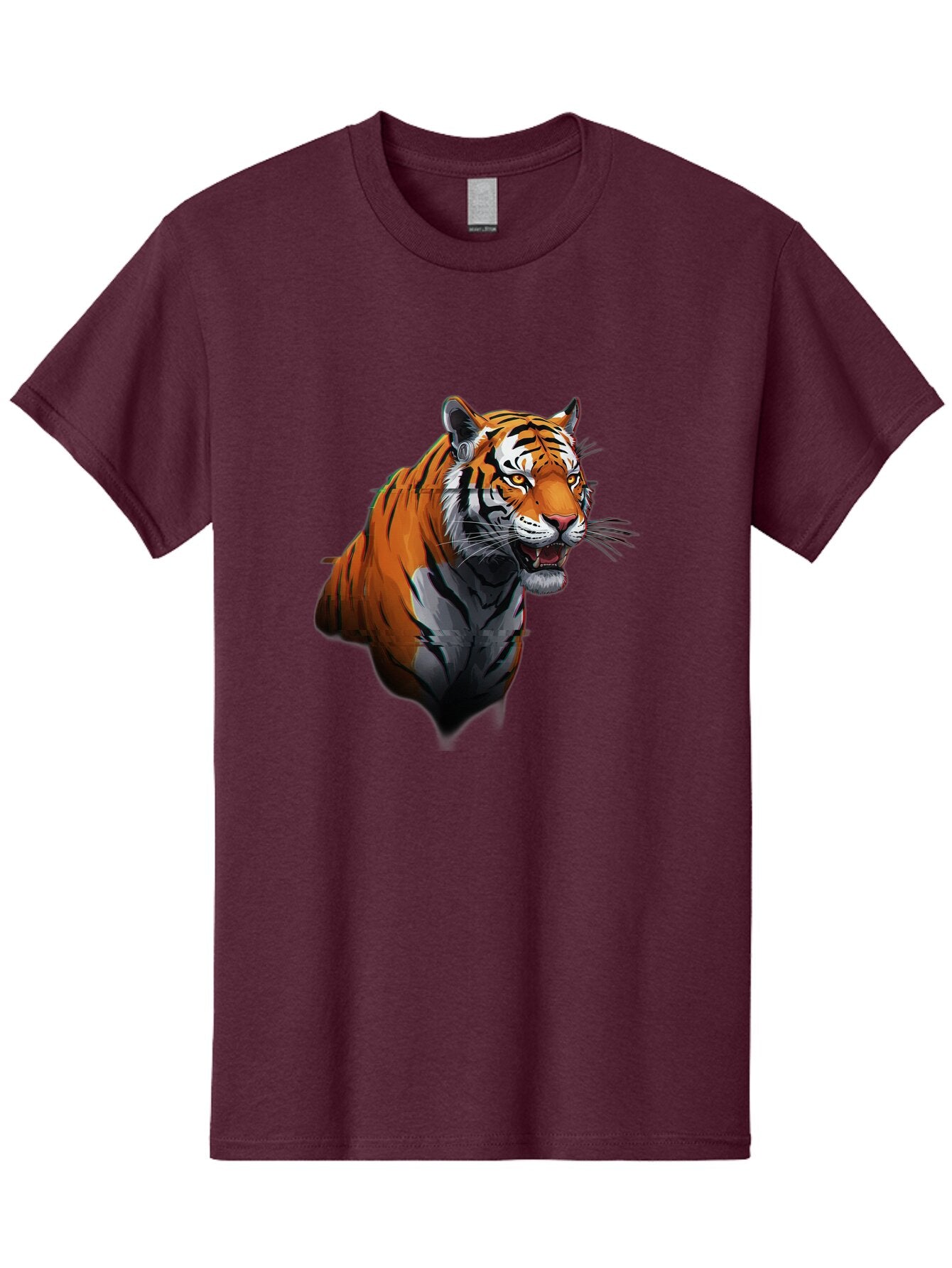 Tiger Men'S Graphic Tee, 100% Cotton, Comfortable Casual Summer Wear, Machine Washable, Vintage Camera, Old Camera, Antique Camera, Black Camera, Classic Photography, Photography Equipment, Nostalgic Device, Film Camera, Camera Art Baq138 12