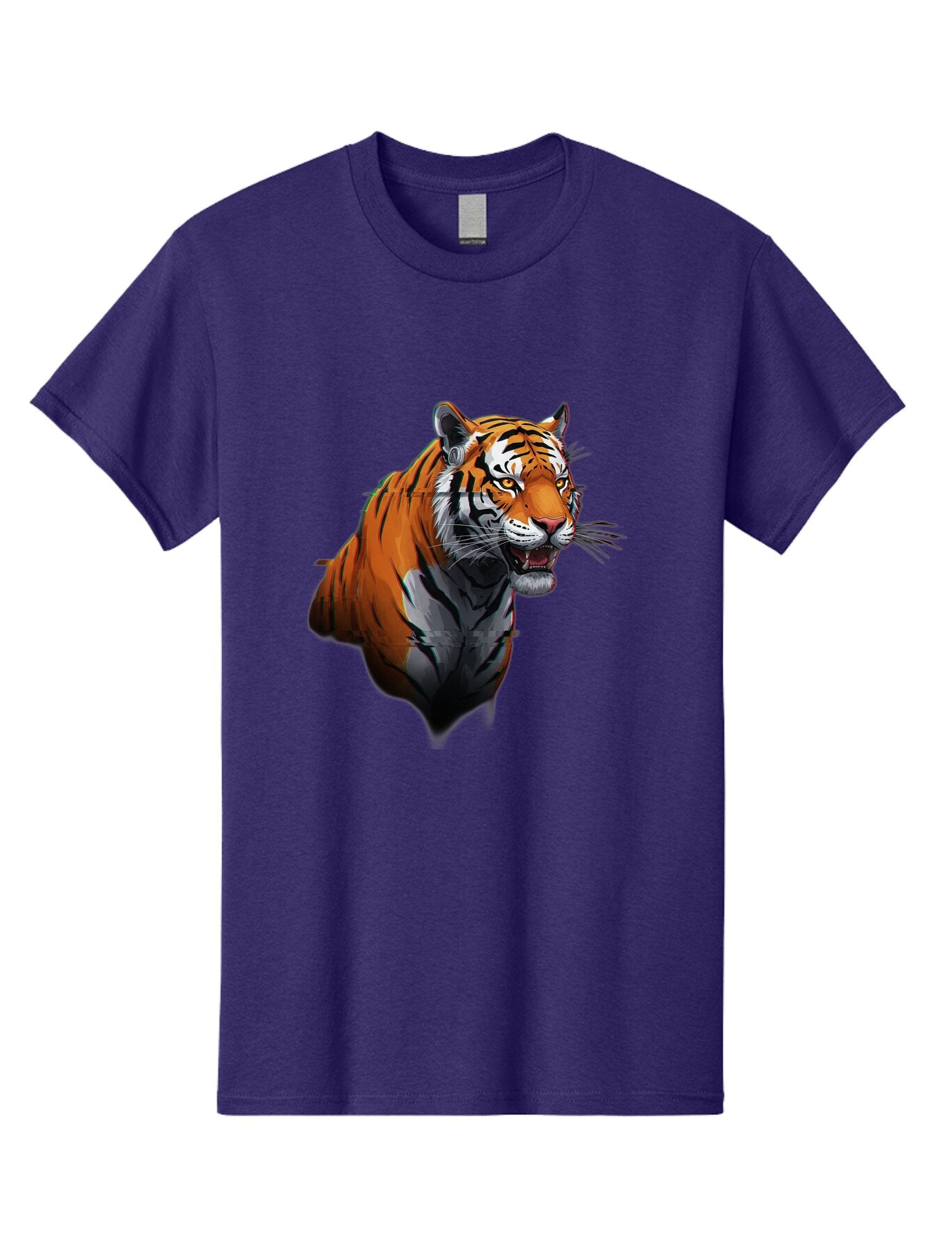 Tiger Men'S Graphic Tee, 100% Cotton, Comfortable Casual Summer Wear, Machine Washable, Vintage Camera, Old Camera, Antique Camera, Black Camera, Classic Photography, Photography Equipment, Nostalgic Device, Film Camera, Camera Art Baq138 3