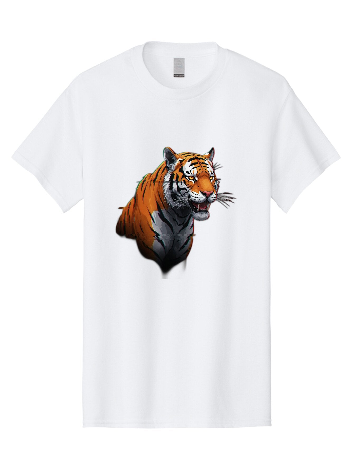 Tiger Men'S Graphic Tee, 100% Cotton, Comfortable Casual Summer Wear, Machine Washable, Vintage Camera, Old Camera, Antique Camera, Black Camera, Classic Photography, Photography Equipment, Nostalgic Device, Film Camera, Camera Art Baq138 10