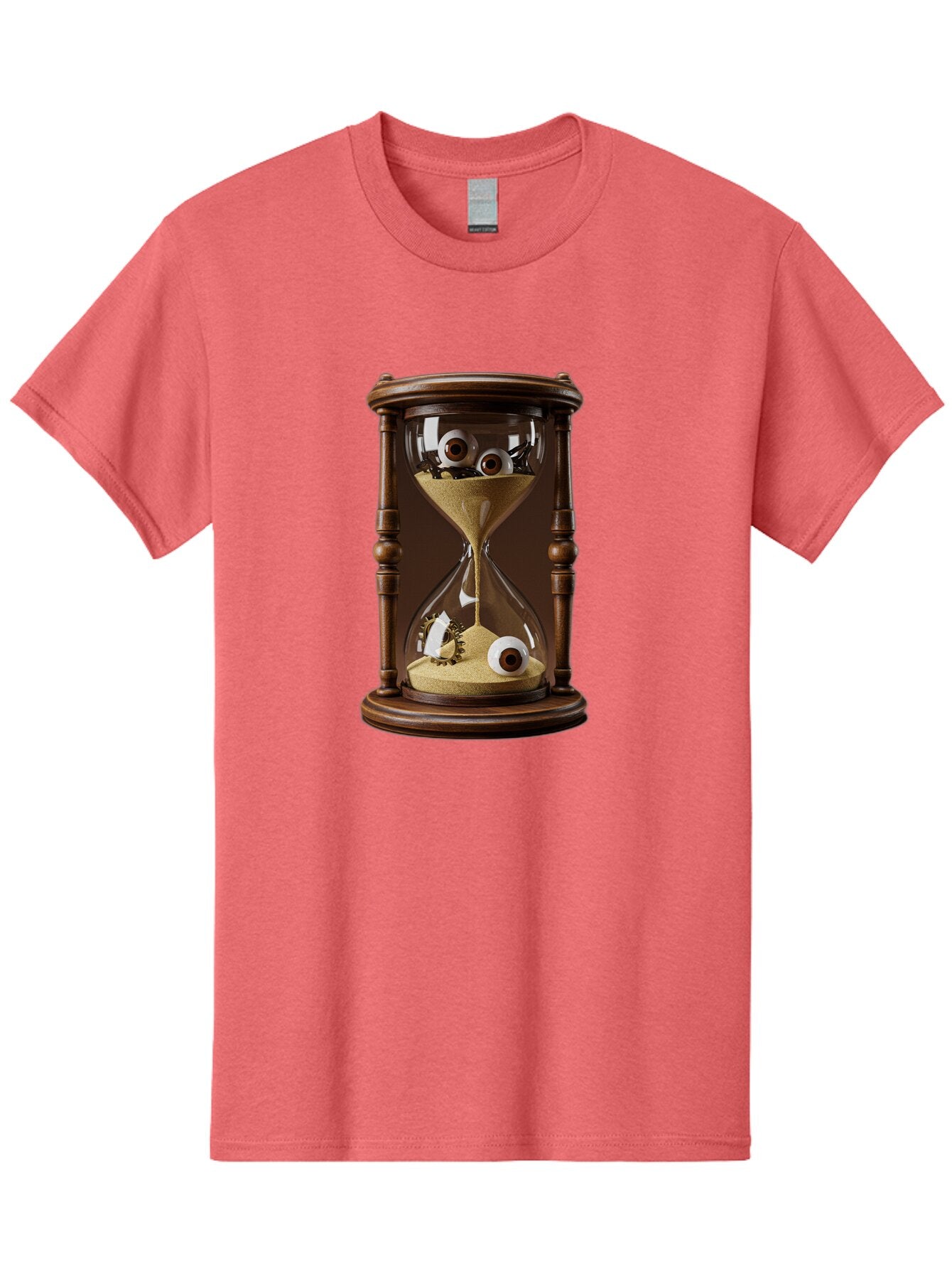 Time-Passing Men'S Graphic Tee, 100% Cotton, Comfortable Casual Summer Wear, Machine Washable, Vintage Camera, Old Camera, Antique Camera, Black Camera, Classic Photography, Photography Equipment, Nostalgic Device, Film Camera, Camera Art Baq139 15