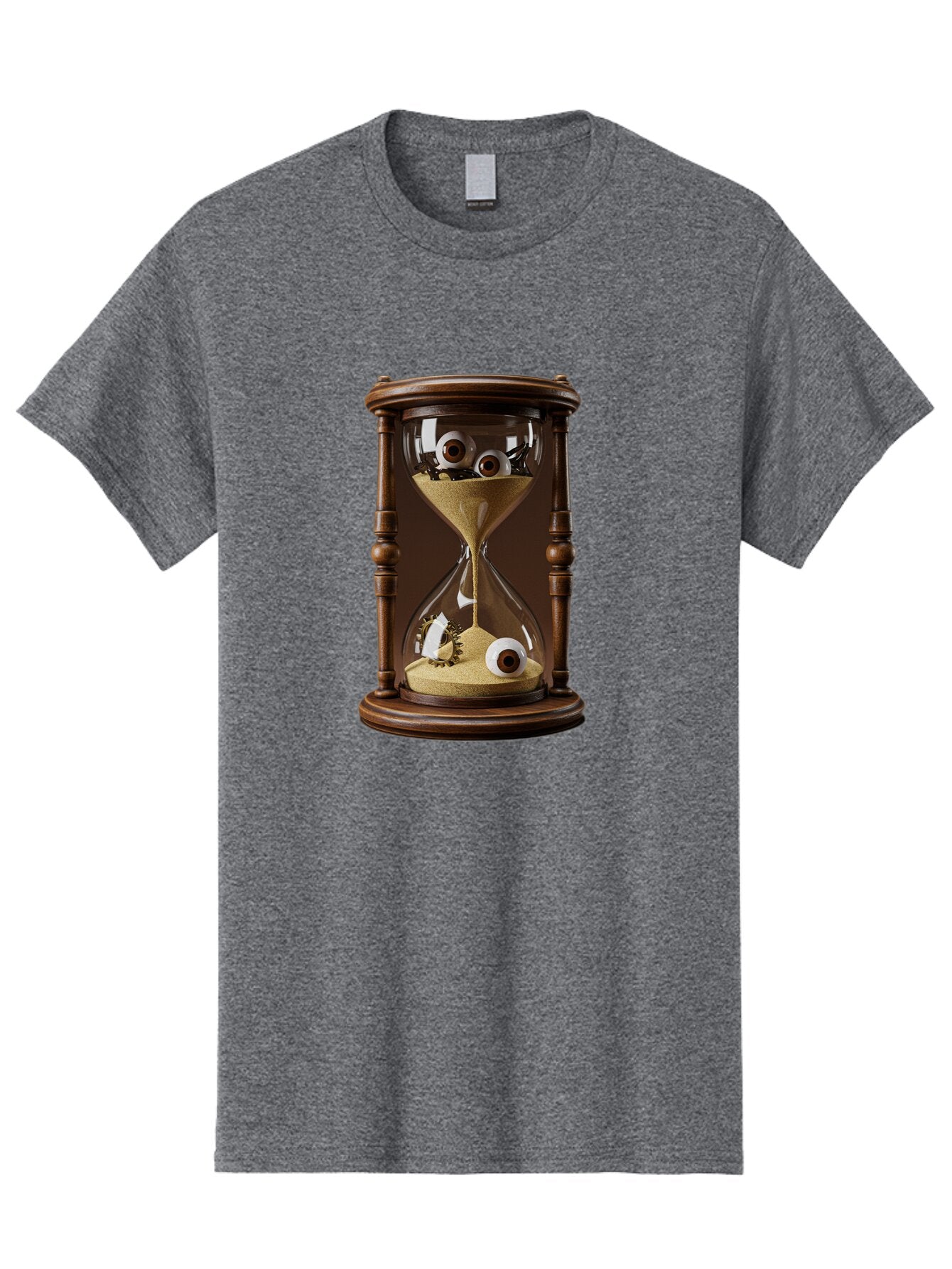 Time-Passing Men'S Graphic Tee, 100% Cotton, Comfortable Casual Summer Wear, Machine Washable, Vintage Camera, Old Camera, Antique Camera, Black Camera, Classic Photography, Photography Equipment, Nostalgic Device, Film Camera, Camera Art Baq139 1