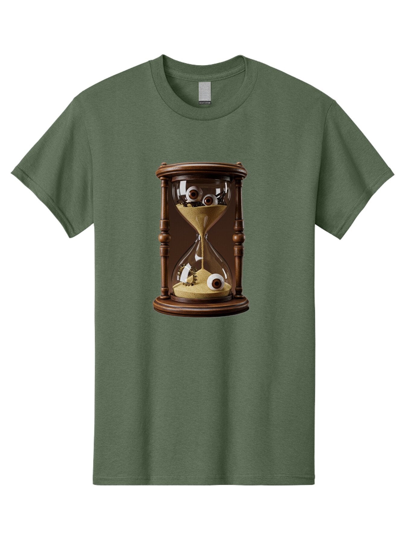 Time-Passing Men'S Graphic Tee, 100% Cotton, Comfortable Casual Summer Wear, Machine Washable, Vintage Camera, Old Camera, Antique Camera, Black Camera, Classic Photography, Photography Equipment, Nostalgic Device, Film Camera, Camera Art Baq139 9