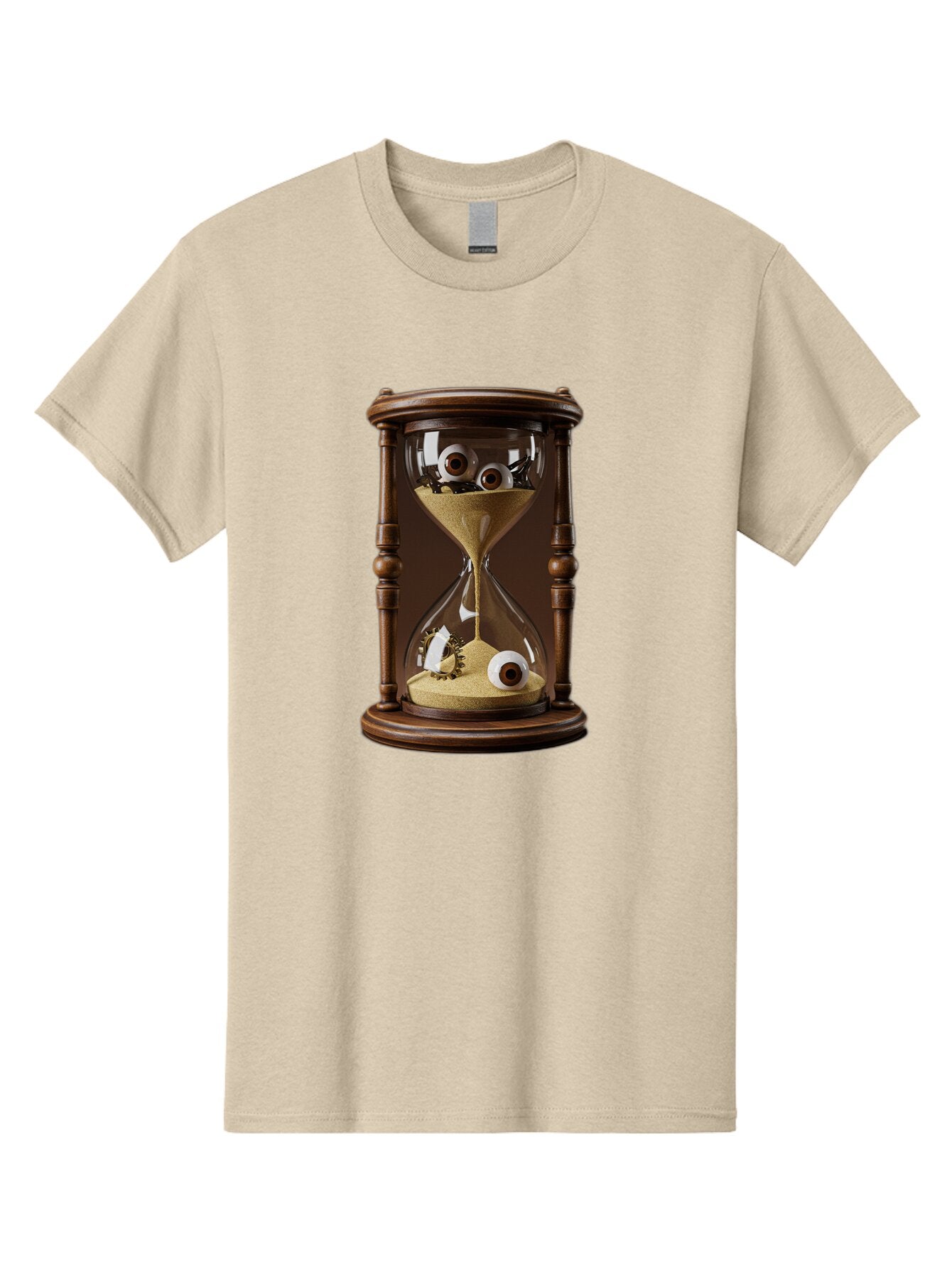 Time-Passing Men'S Graphic Tee, 100% Cotton, Comfortable Casual Summer Wear, Machine Washable, Vintage Camera, Old Camera, Antique Camera, Black Camera, Classic Photography, Photography Equipment, Nostalgic Device, Film Camera, Camera Art Baq139 5