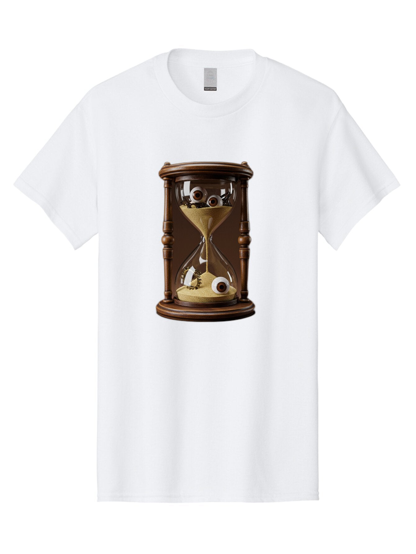 Time-Passing Men'S Graphic Tee, 100% Cotton, Comfortable Casual Summer Wear, Machine Washable, Vintage Camera, Old Camera, Antique Camera, Black Camera, Classic Photography, Photography Equipment, Nostalgic Device, Film Camera, Camera Art Baq139 10
