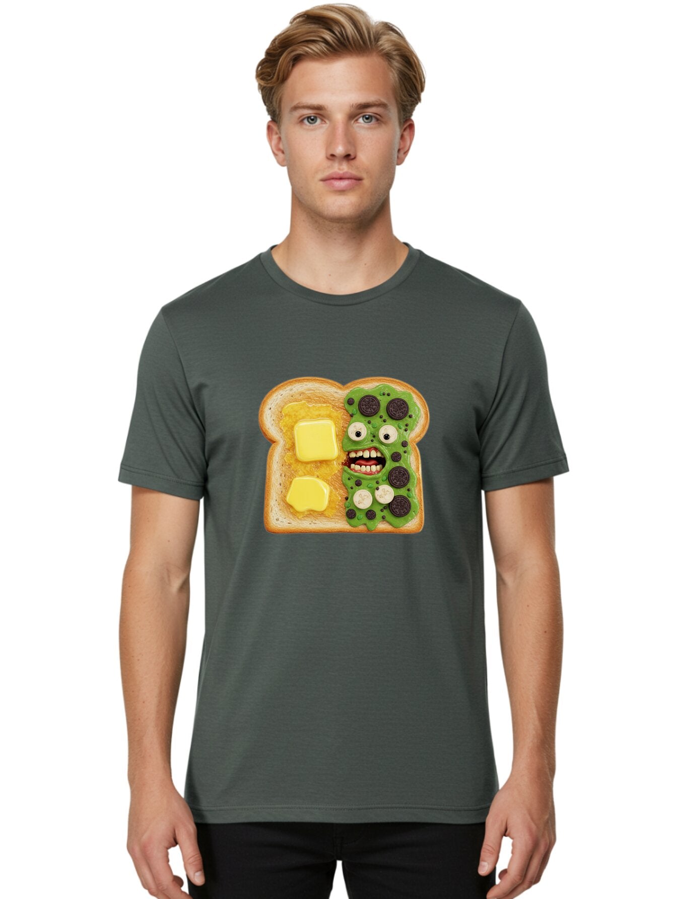 Toast-Monster Men'S Graphic Tee, 100% Cotton, Comfortable Casual Summer Wear, Machine Washable, Vintage Camera, Old Camera, Antique Camera, Black Camera, Classic Photography, Photography Equipment, Nostalgic Device, Film Camera, Camera Art Baq140 30