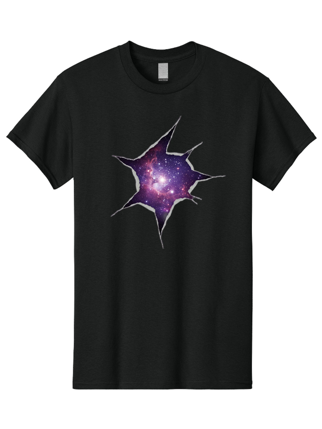 Torn-Galaxy-1 Men'S Graphic Tee, 100% Cotton, Comfortable Casual Summer Wear, Machine Washable, Vintage Camera, Old Camera, Antique Camera, Black Camera, Classic Photography, Photography Equipment, Nostalgic Device, Film Camera, Camera Art Baq141 13