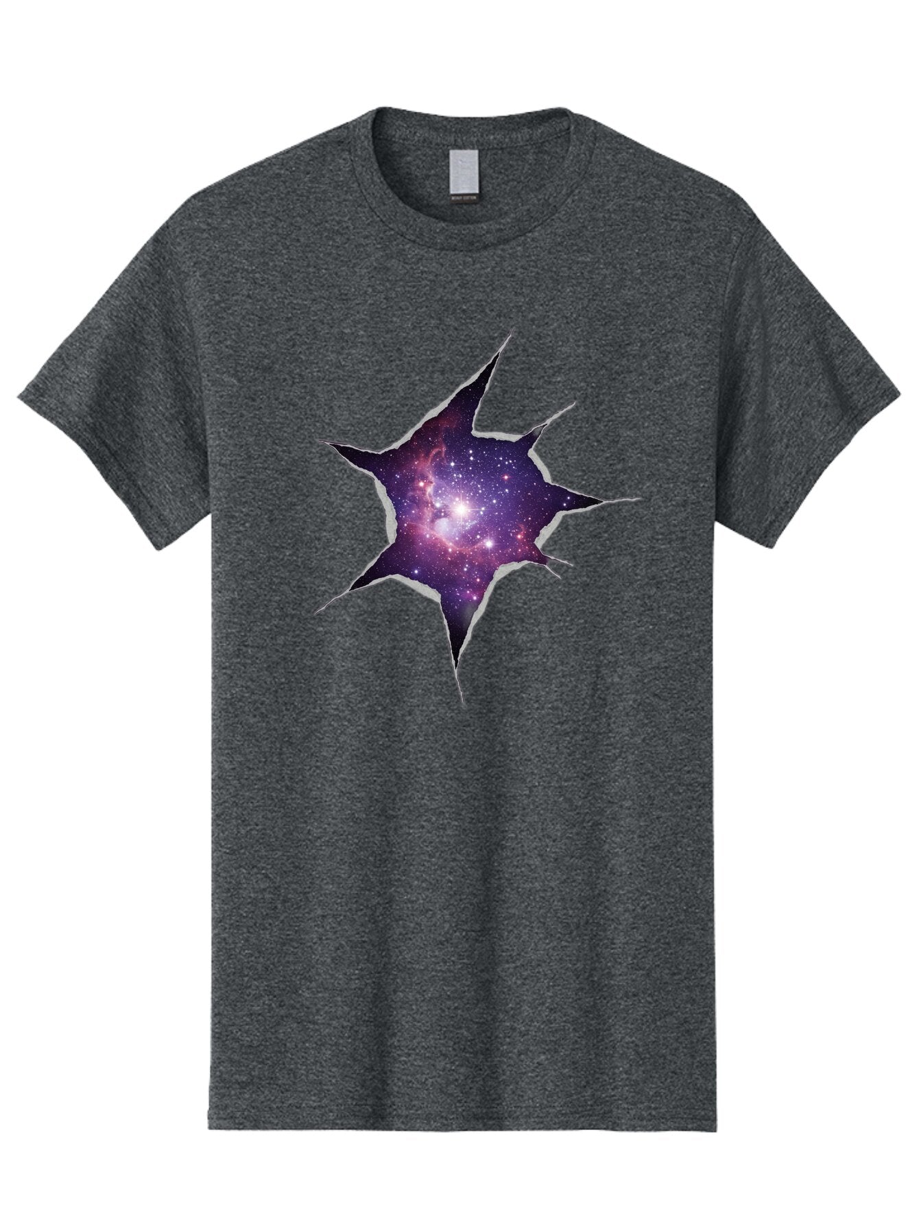 Torn-Galaxy-1 Men'S Graphic Tee, 100% Cotton, Comfortable Casual Summer Wear, Machine Washable, Vintage Camera, Old Camera, Antique Camera, Black Camera, Classic Photography, Photography Equipment, Nostalgic Device, Film Camera, Camera Art Baq141 1