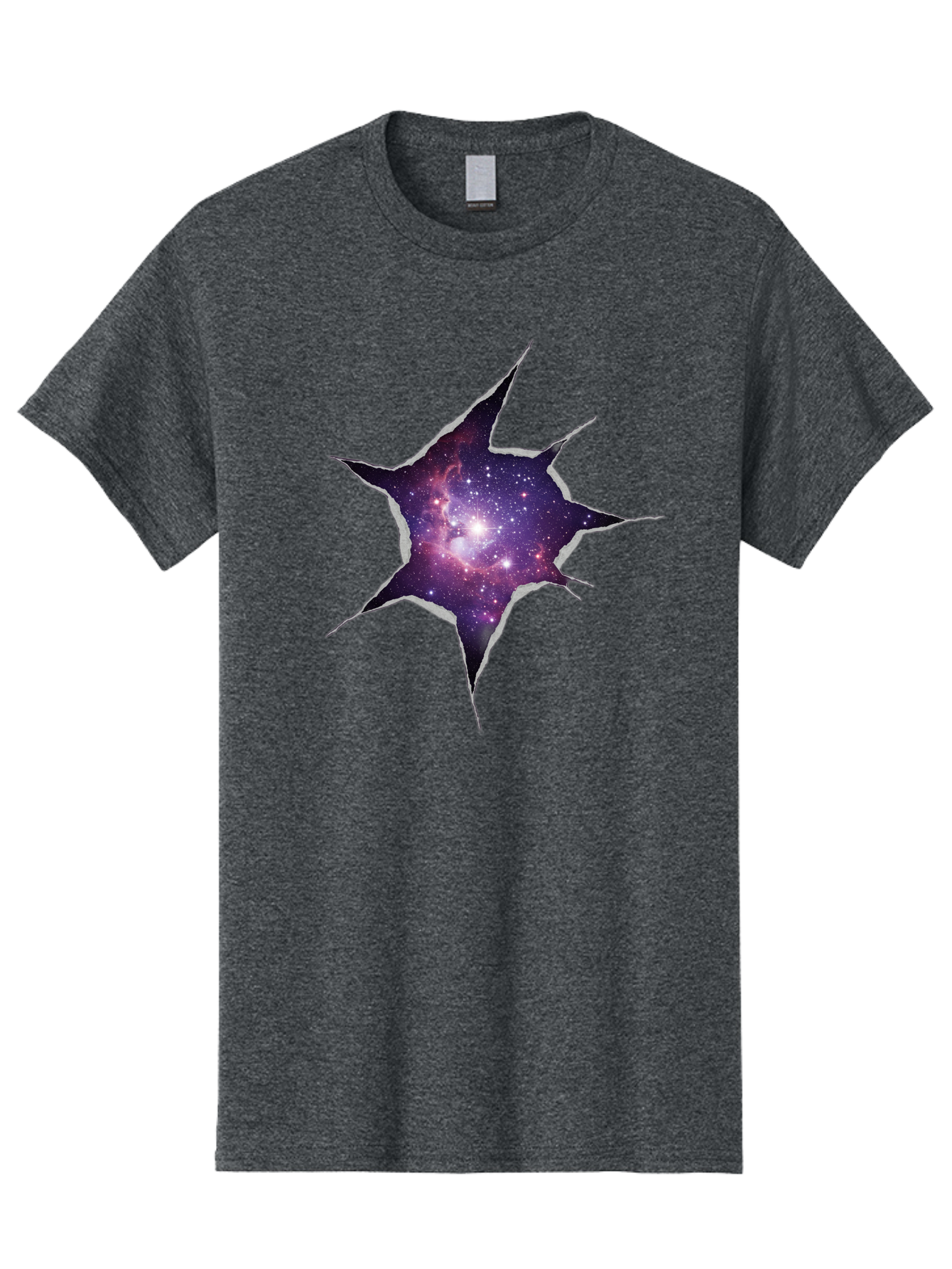 Torn-Galaxy-1 Men'S Graphic Tee, 100% Cotton, Comfortable Casual Summer Wear, Machine Washable, Vintage Camera, Old Camera, Antique Camera, Black Camera, Classic Photography, Photography Equipment, Nostalgic Device, Film Camera, Camera Art Baq141 3