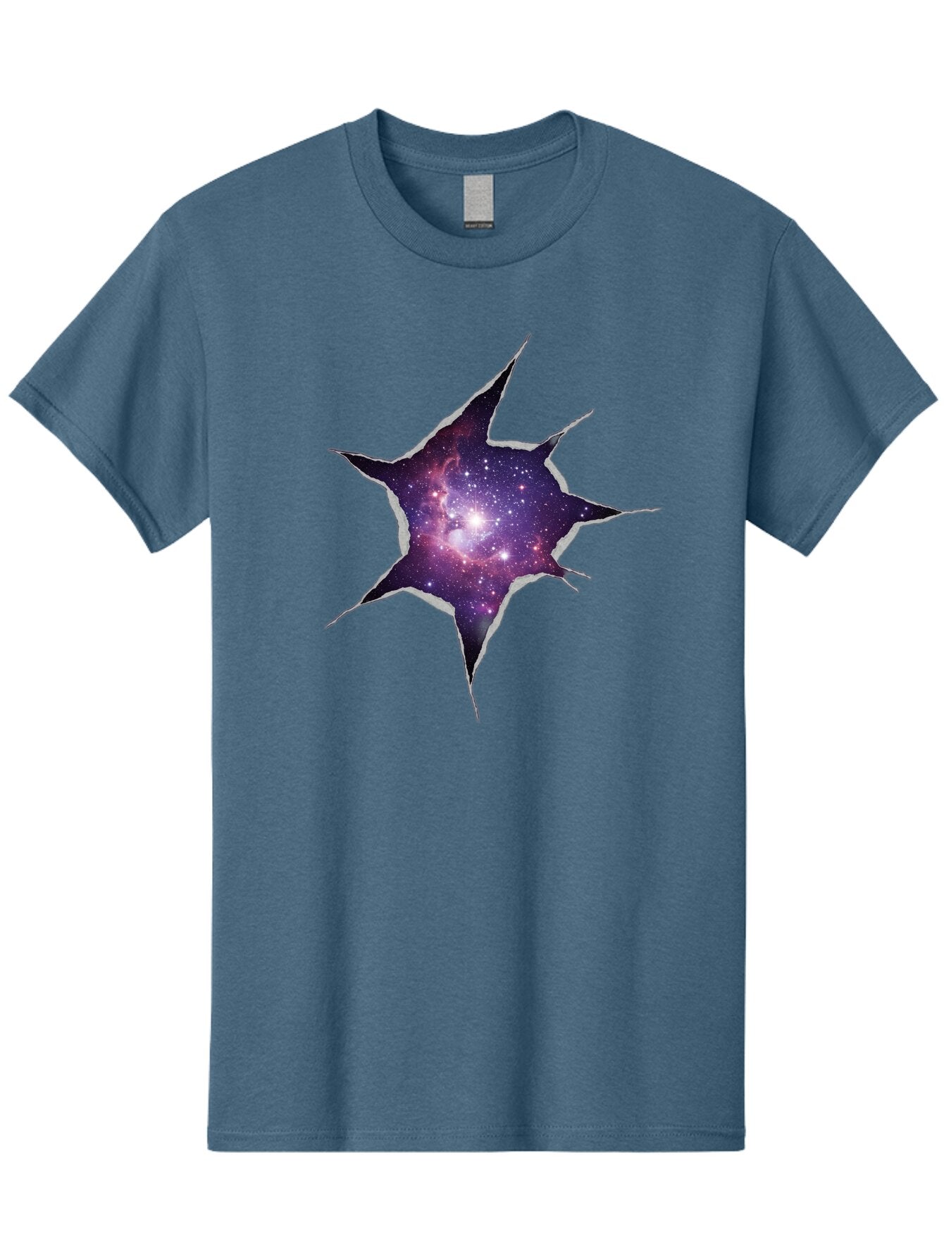 Torn-Galaxy-1 Men'S Graphic Tee, 100% Cotton, Comfortable Casual Summer Wear, Machine Washable, Vintage Camera, Old Camera, Antique Camera, Black Camera, Classic Photography, Photography Equipment, Nostalgic Device, Film Camera, Camera Art Baq141 6