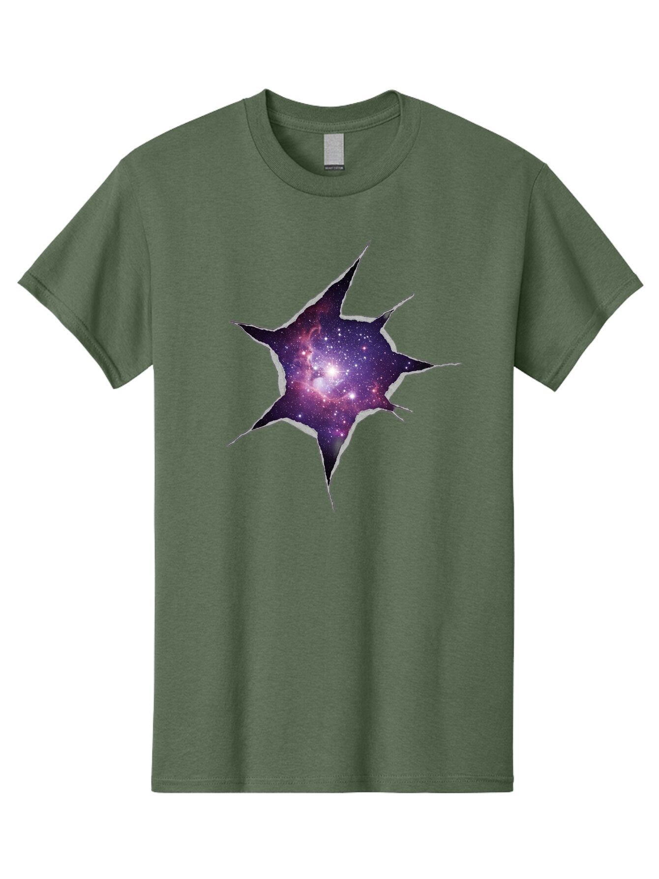 Torn-Galaxy-1 Men'S Graphic Tee, 100% Cotton, Comfortable Casual Summer Wear, Machine Washable, Vintage Camera, Old Camera, Antique Camera, Black Camera, Classic Photography, Photography Equipment, Nostalgic Device, Film Camera, Camera Art Baq141 5