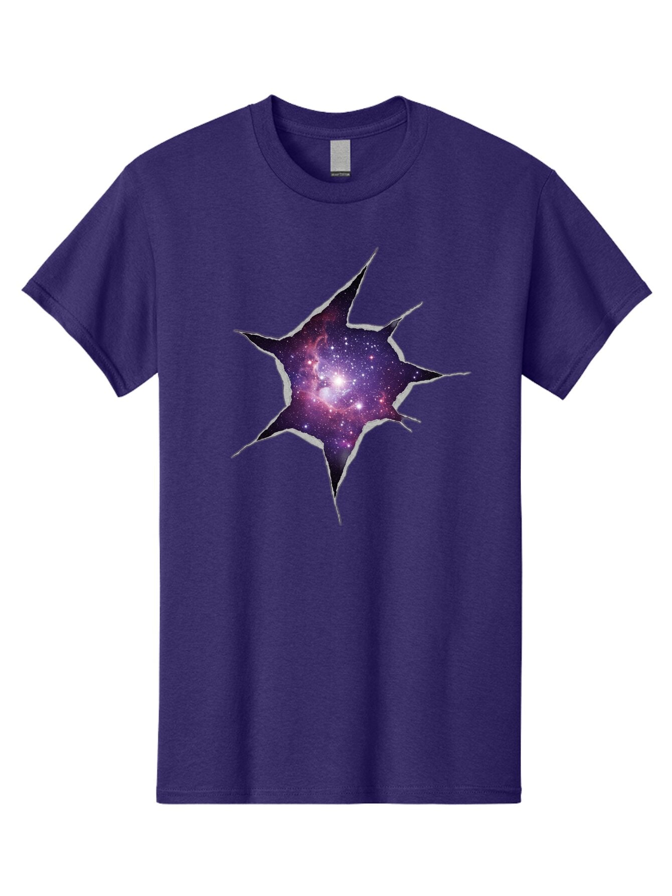 Torn-Galaxy-1 Men'S Graphic Tee, 100% Cotton, Comfortable Casual Summer Wear, Machine Washable, Vintage Camera, Old Camera, Antique Camera, Black Camera, Classic Photography, Photography Equipment, Nostalgic Device, Film Camera, Camera Art Baq141 14