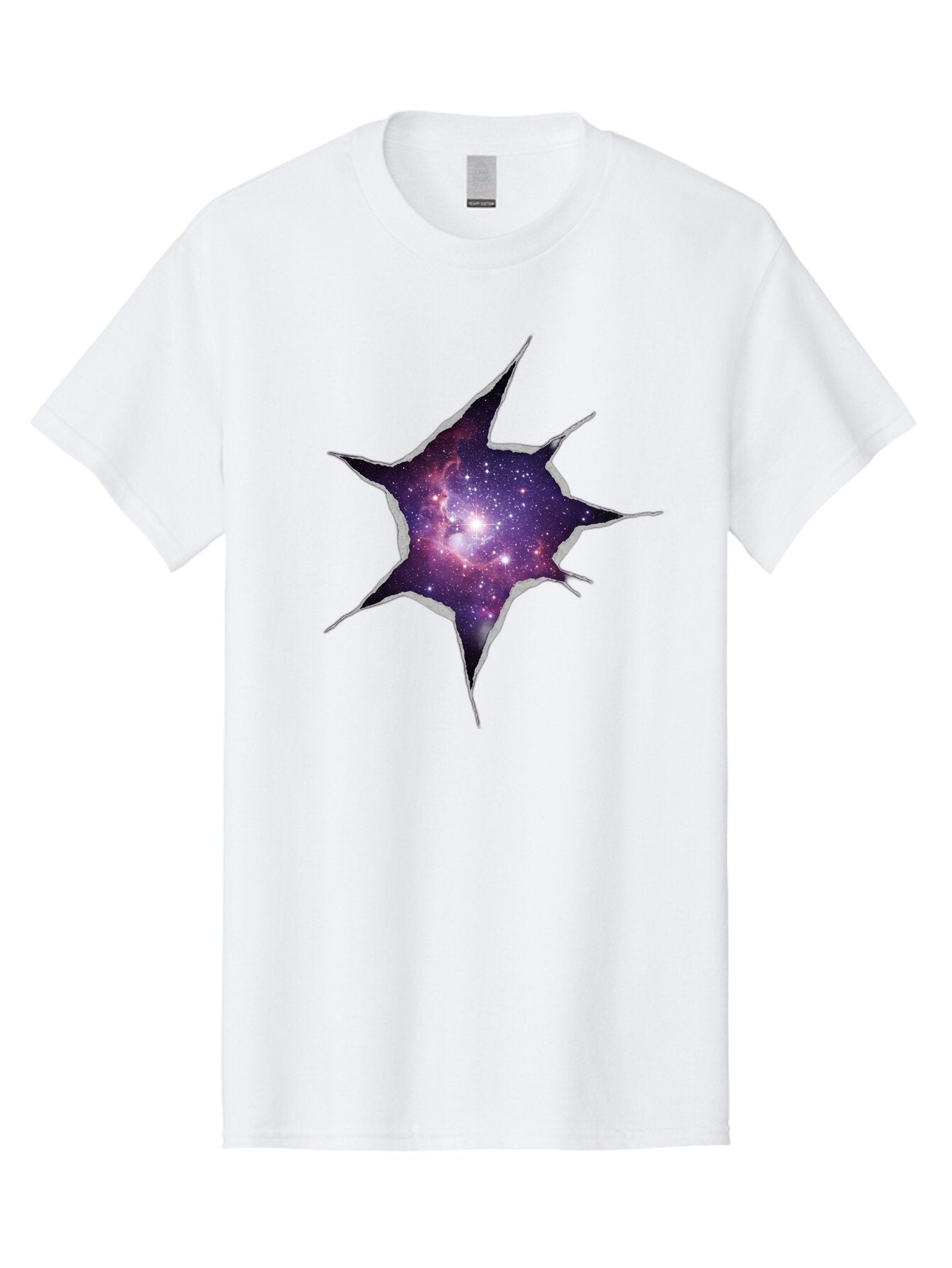Torn-Galaxy-1 Men'S Graphic Tee, 100% Cotton, Comfortable Casual Summer Wear, Machine Washable, Vintage Camera, Old Camera, Antique Camera, Black Camera, Classic Photography, Photography Equipment, Nostalgic Device, Film Camera, Camera Art Baq141 11