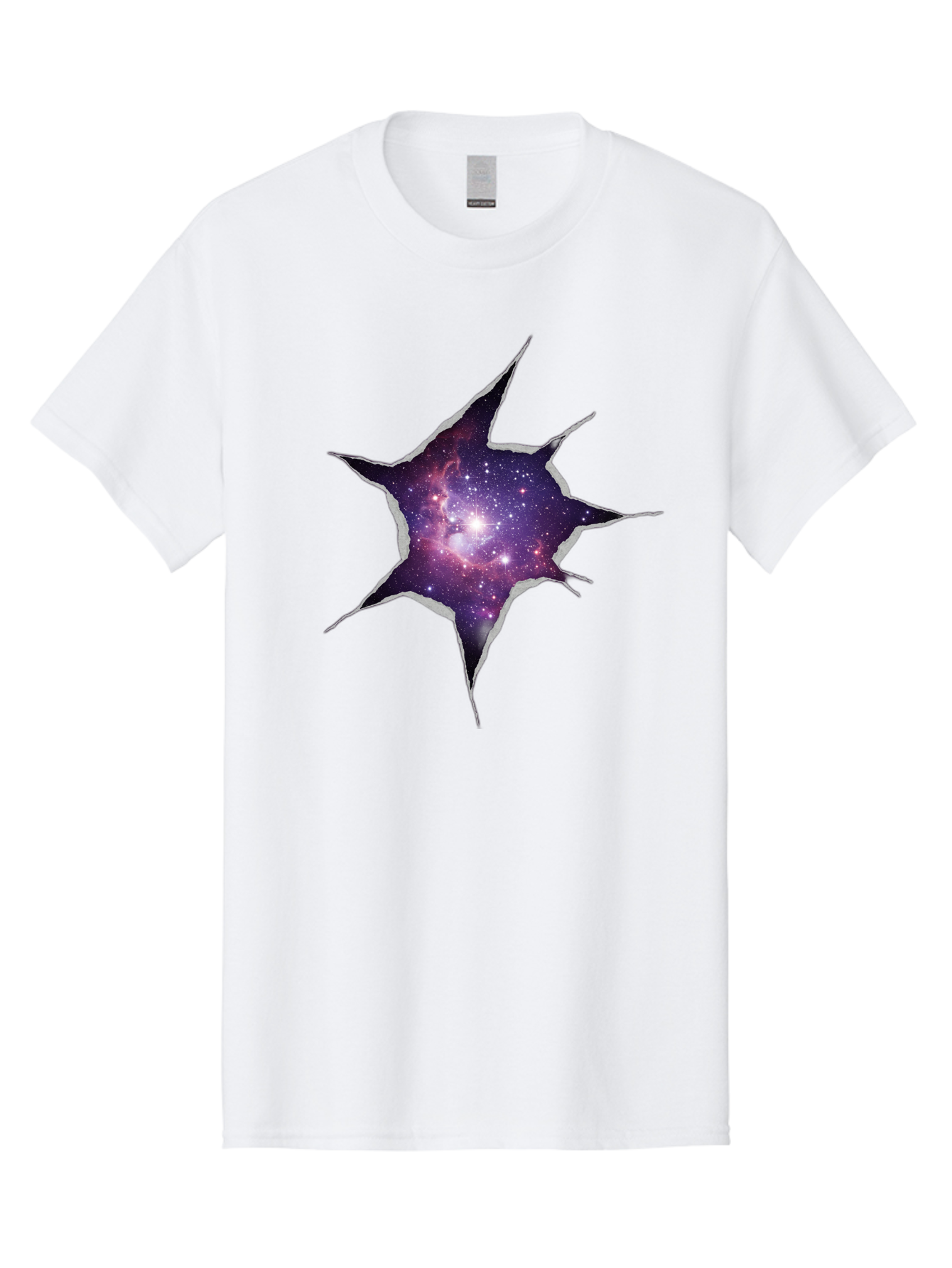 Torn-Galaxy-1 Men'S Graphic Tee, 100% Cotton, Comfortable Casual Summer Wear, Machine Washable, Vintage Camera, Old Camera, Antique Camera, Black Camera, Classic Photography, Photography Equipment, Nostalgic Device, Film Camera, Camera Art Baq141 7
