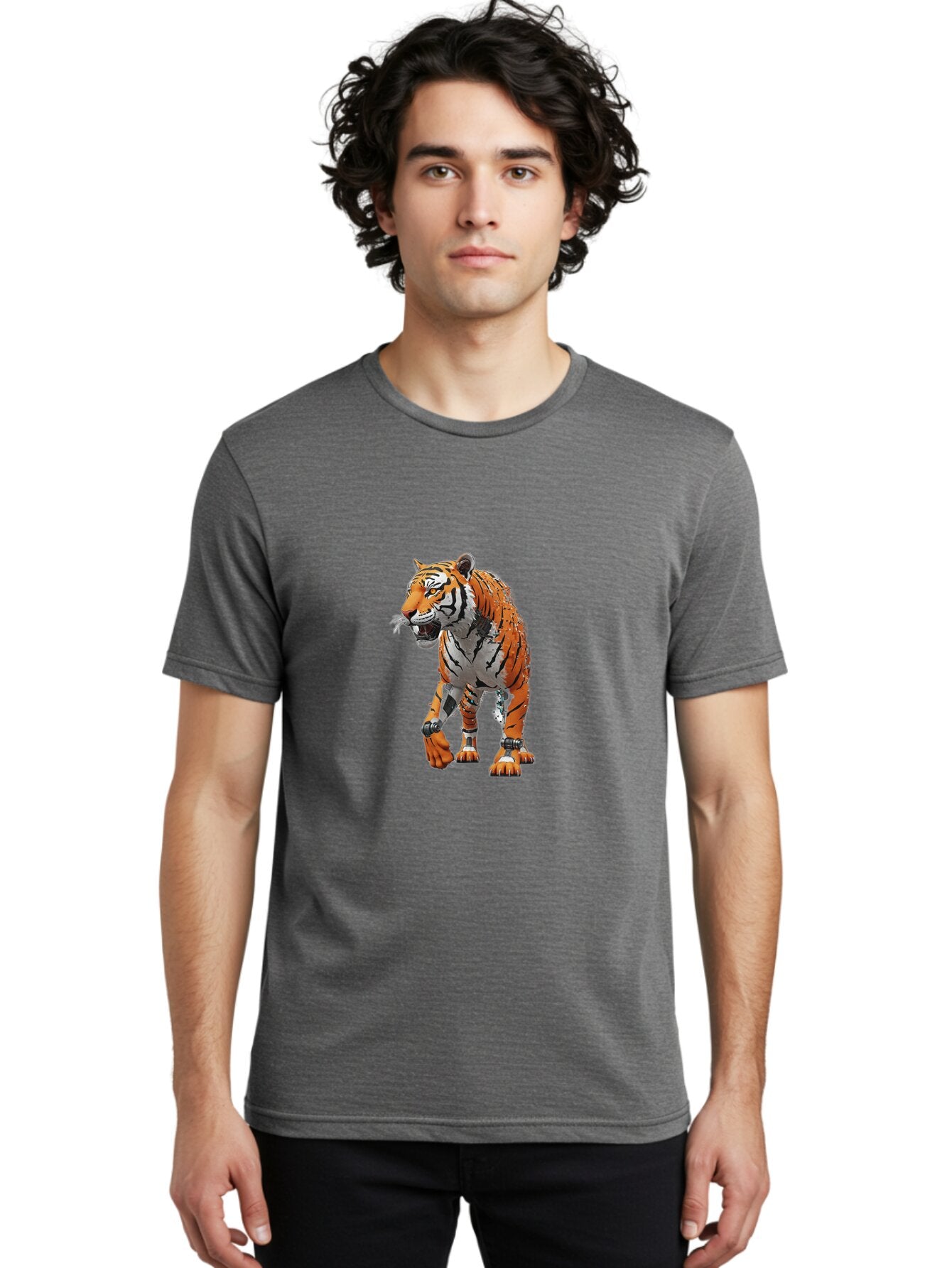 Torn-Paper-Tiger Men'S Graphic Tee, 100% Cotton, Comfortable Casual Summer Wear, Machine Washable, Vintage Camera, Old Camera, Antique Camera, Black Camera, Classic Photography, Photography Equipment, Nostalgic Device, Film Camera, Camera Art Baq143 22