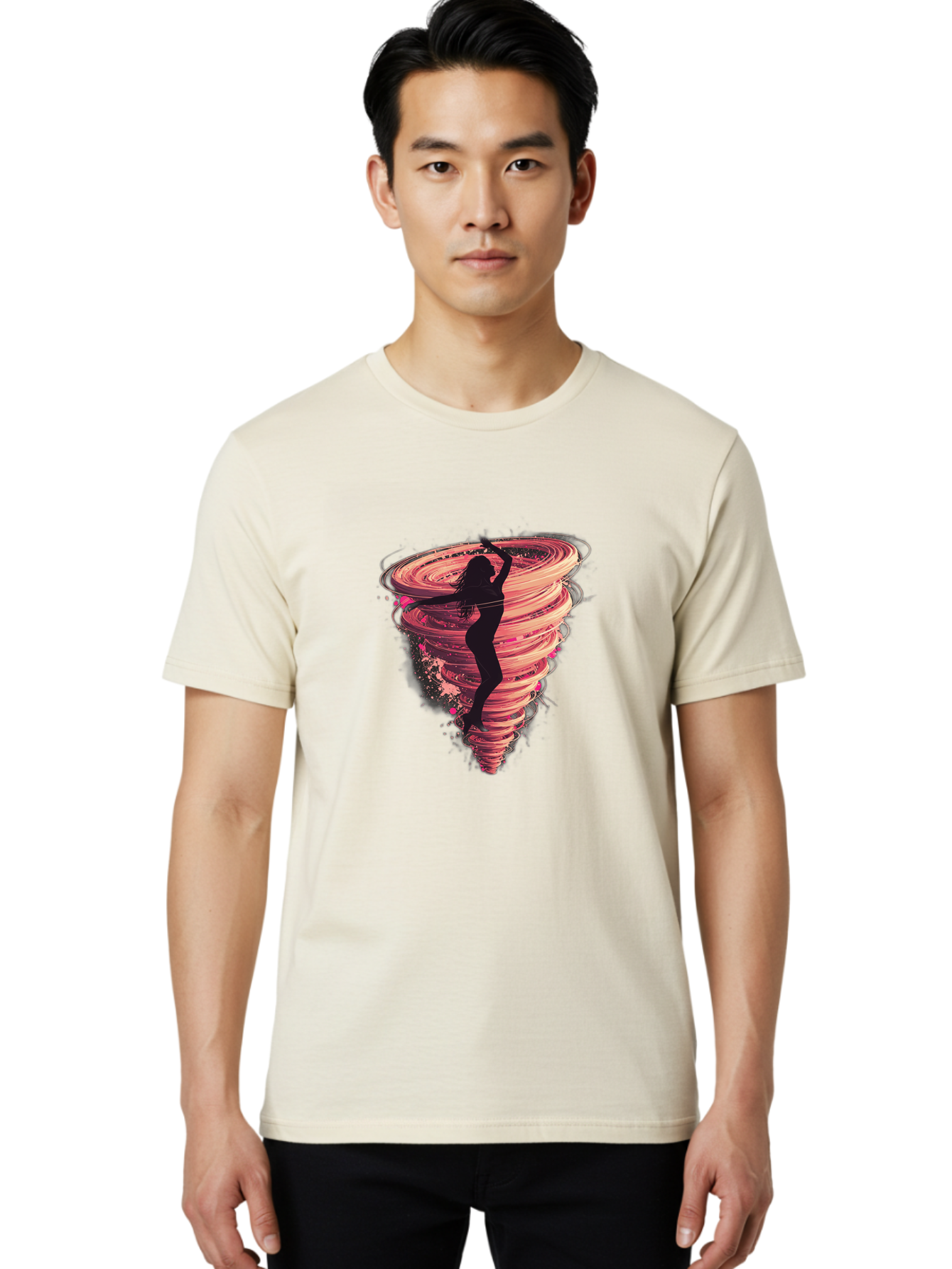 Tornado-Silhouette Men'S Graphic Tee, 100% Cotton, Comfortable Casual Summer Wear, Machine Washable, Vintage Camera, Old Camera, Antique Camera, Black Camera, Classic Photography, Photography Equipment, Nostalgic Device, Film Camera, Baq144 26