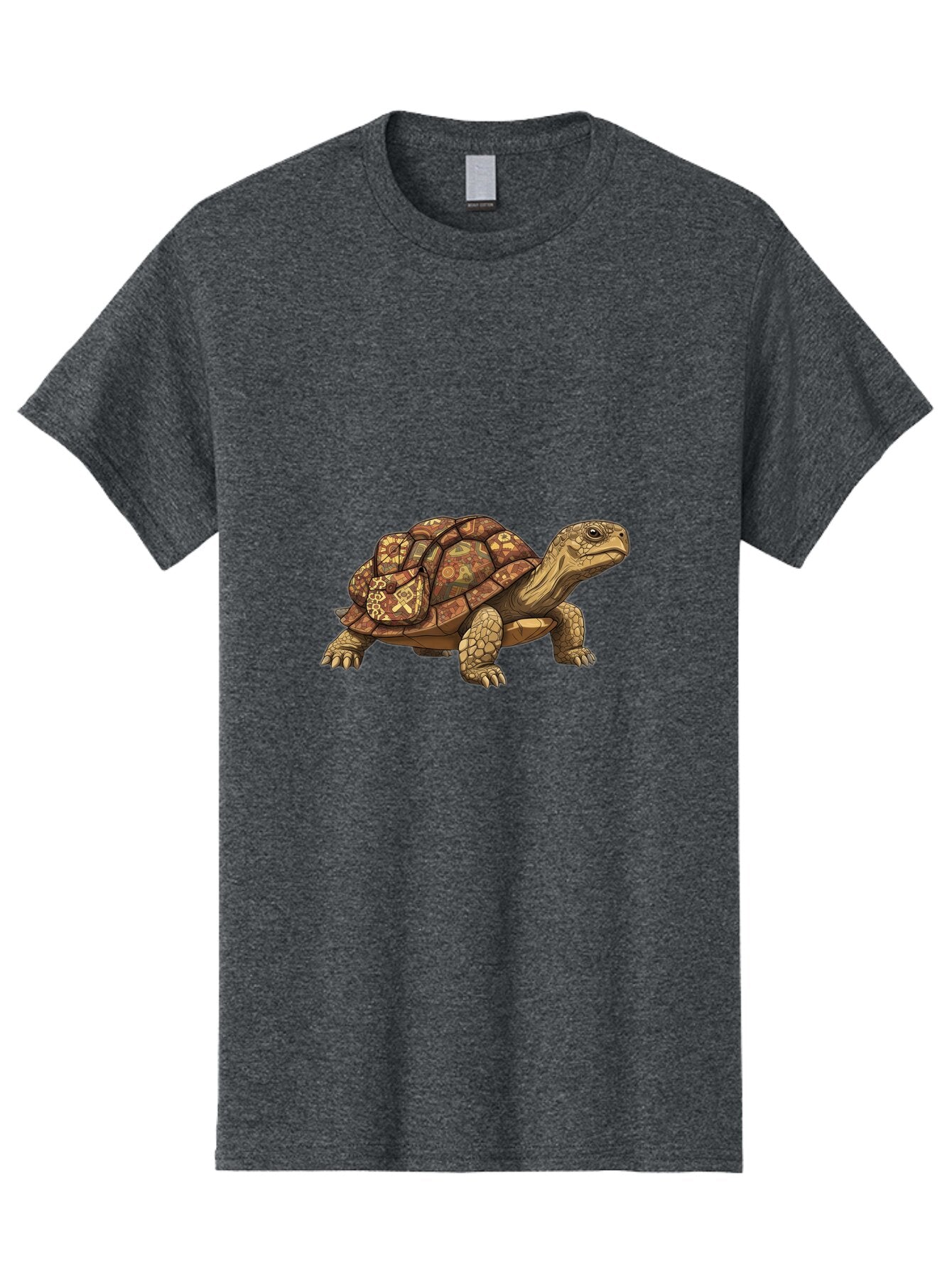 Tortoise-Shell-Patterns Men'S Graphic Tee, 100% Cotton, Comfortable Casual Summer Wear, Machine Washable, Vintage Camera, Old Camera, Antique Camera, Black Camera, Classic Photography, Photography Equipment, Nostalgic Device, Film Camera, Baq145 15