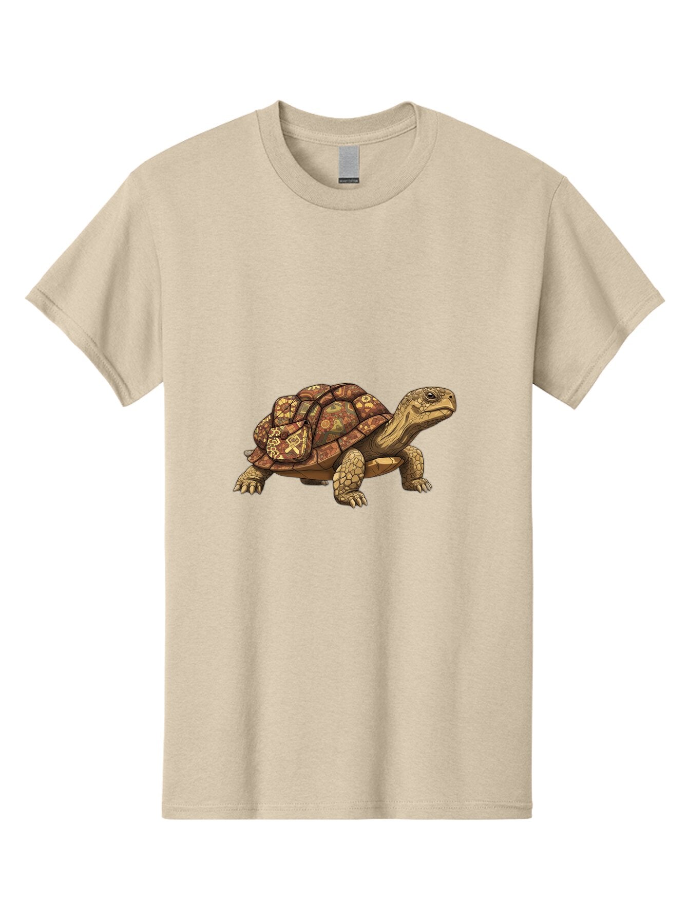 Tortoise-Shell-Patterns Men'S Graphic Tee, 100% Cotton, Comfortable Casual Summer Wear, Machine Washable, Vintage Camera, Old Camera, Antique Camera, Black Camera, Classic Photography, Photography Equipment, Nostalgic Device, Film Camera, Baq145 6