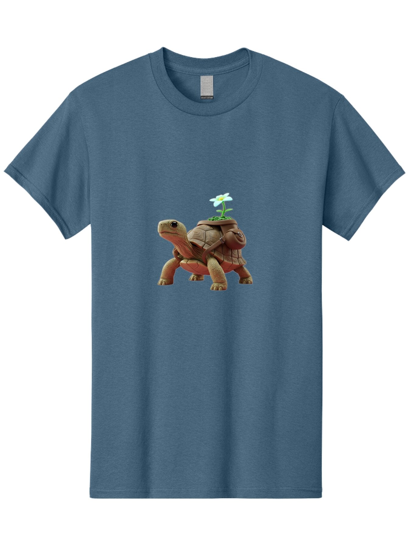 Tortoise-With-Flower Men'S Graphic Tee, 100% Cotton, Comfortable Casual Summer Wear, Machine Washable, Vintage Camera, Old Camera, Antique Camera, Black Camera, Classic Photography, Photography Equipment, Nostalgic Device, Film Camera, Baq147 9