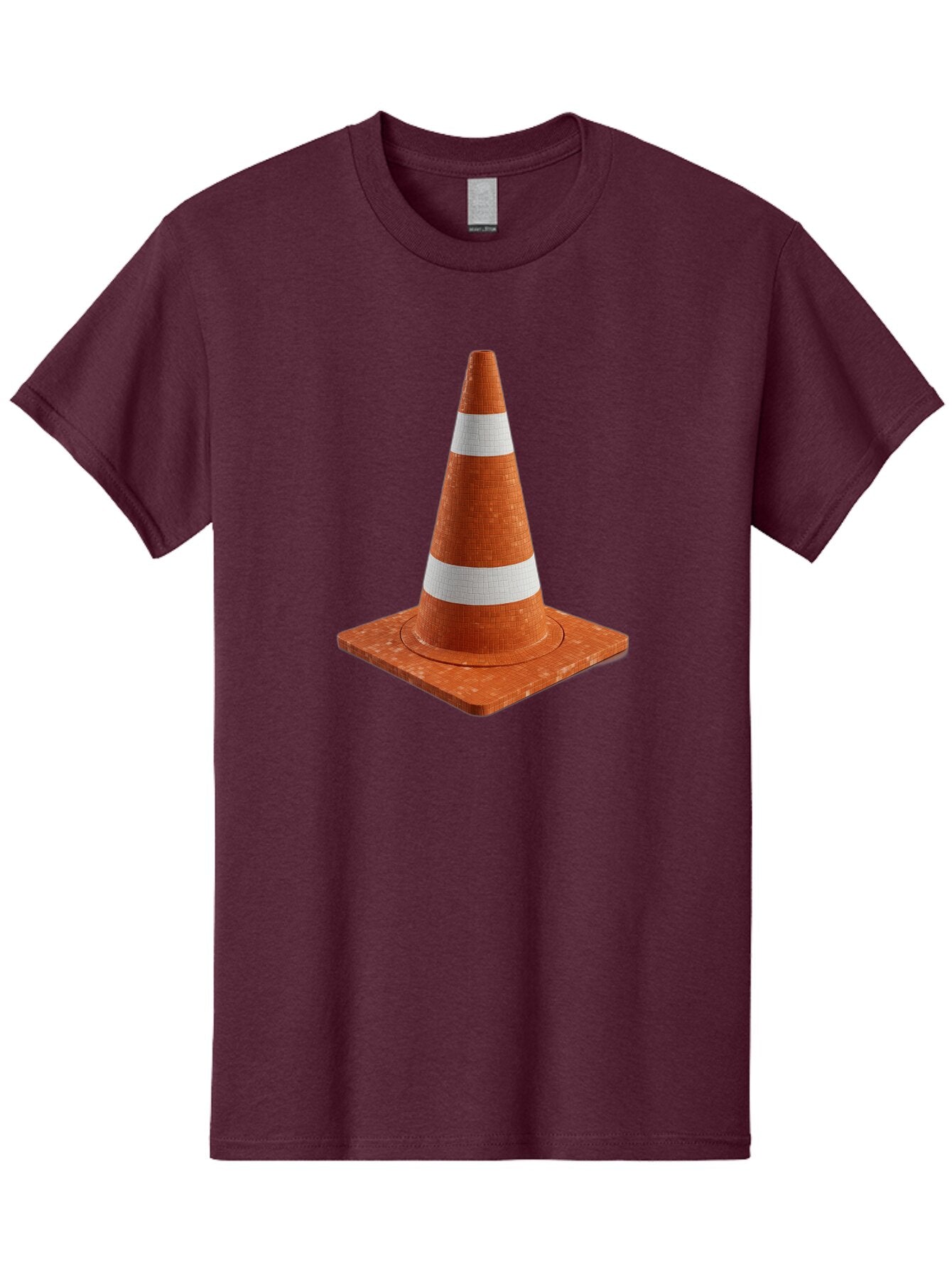 Traffic-Cone-1 Men'S Graphic Tee, 100% Cotton, Comfortable Casual Summer Wear, Machine Washable, Vintage Camera, Old Camera, Antique Camera, Black Camera, Classic Photography, Photography Equipment, Nostalgic Device, Film Camera, Camera Art Baq148 10