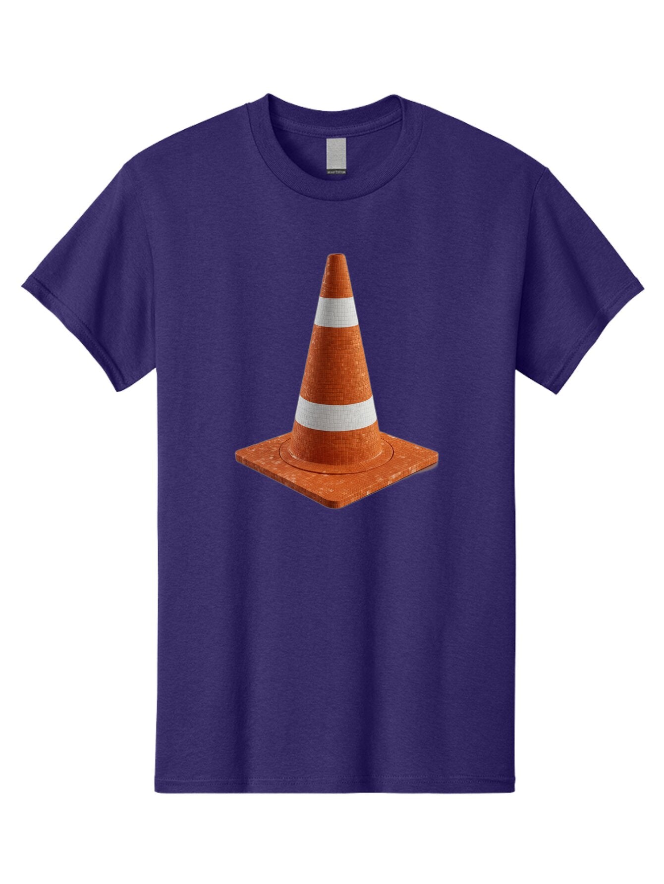 Traffic-Cone-1 Men'S Graphic Tee, 100% Cotton, Comfortable Casual Summer Wear, Machine Washable, Vintage Camera, Old Camera, Antique Camera, Black Camera, Classic Photography, Photography Equipment, Nostalgic Device, Film Camera, Camera Art Baq148 6