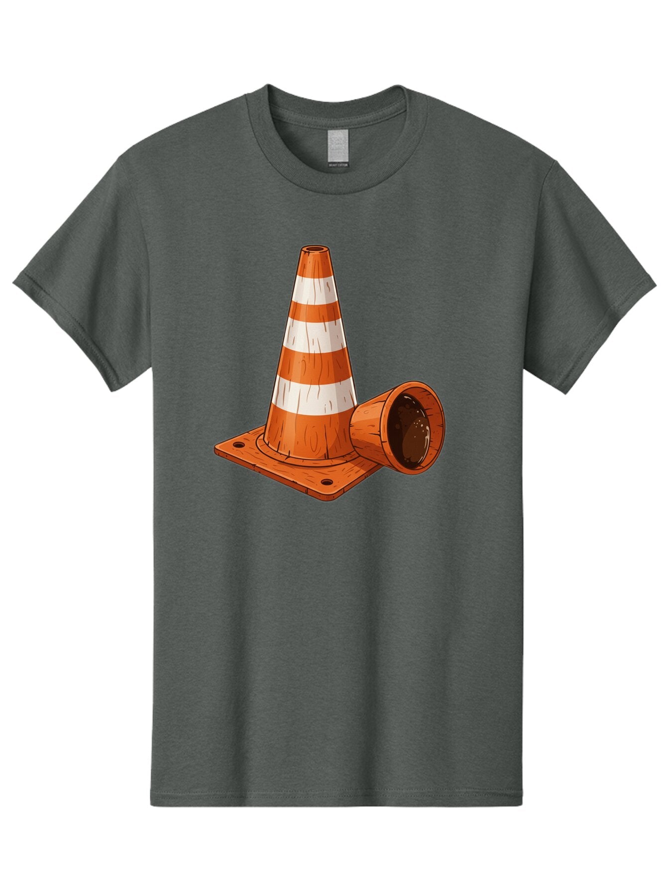 Traffic-Cone-2 Men'S Graphic Tee, 100% Cotton, Comfortable Casual Summer Wear, Machine Washable, Vintage Camera, Old Camera, Antique Camera, Black Camera, Classic Photography, Photography Equipment, Nostalgic Device, Film Camera, Camera Art Baq149 10
