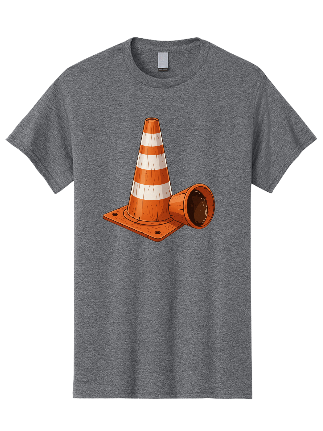 Traffic-Cone-2 Men'S Graphic Tee, 100% Cotton, Comfortable Casual Summer Wear, Machine Washable, Vintage Camera, Old Camera, Antique Camera, Black Camera, Classic Photography, Photography Equipment, Nostalgic Device, Film Camera, Camera Art Baq149