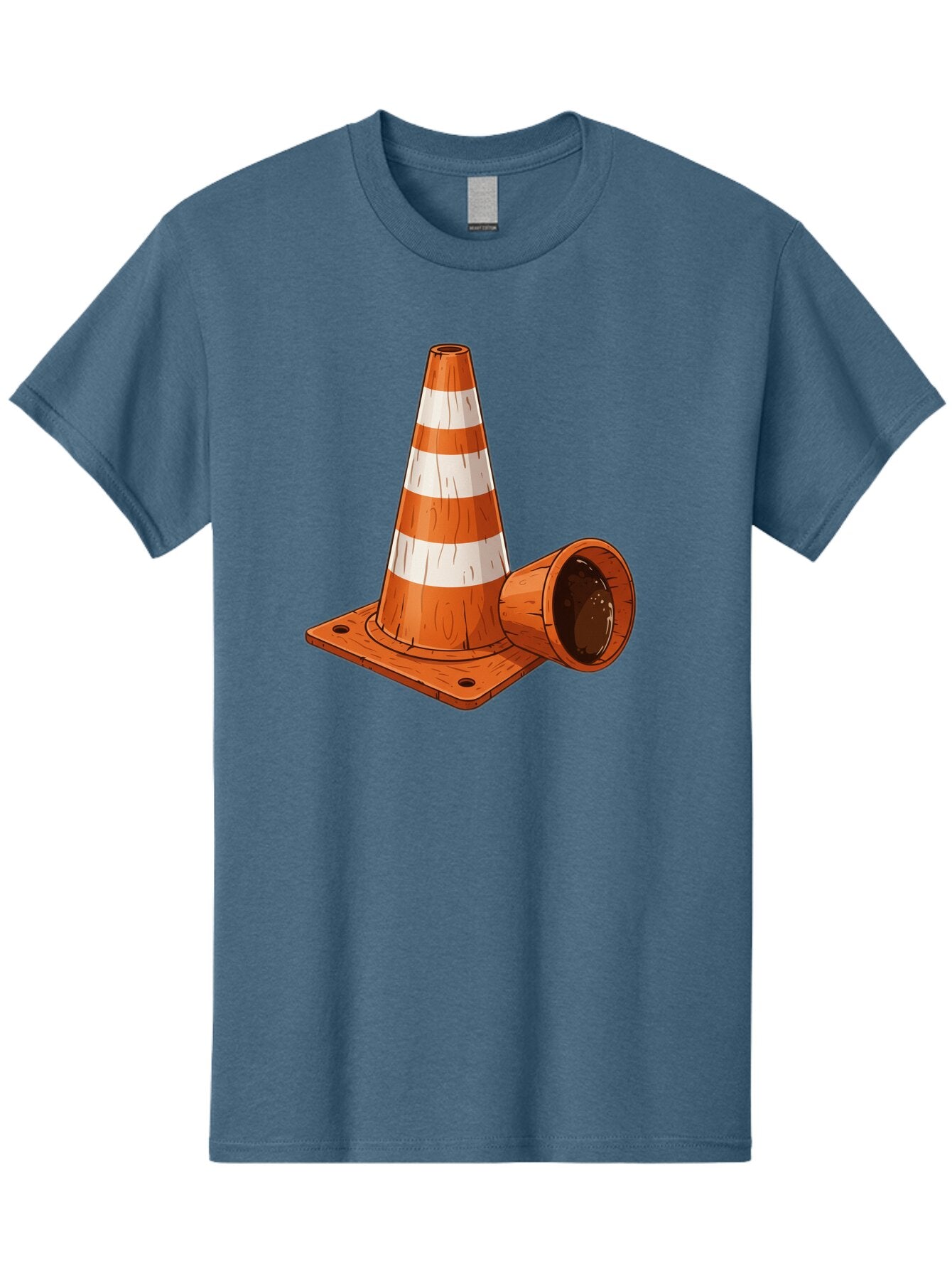 Traffic-Cone-2 Men'S Graphic Tee, 100% Cotton, Comfortable Casual Summer Wear, Machine Washable, Vintage Camera, Old Camera, Antique Camera, Black Camera, Classic Photography, Photography Equipment, Nostalgic Device, Film Camera, Camera Art Baq149 3