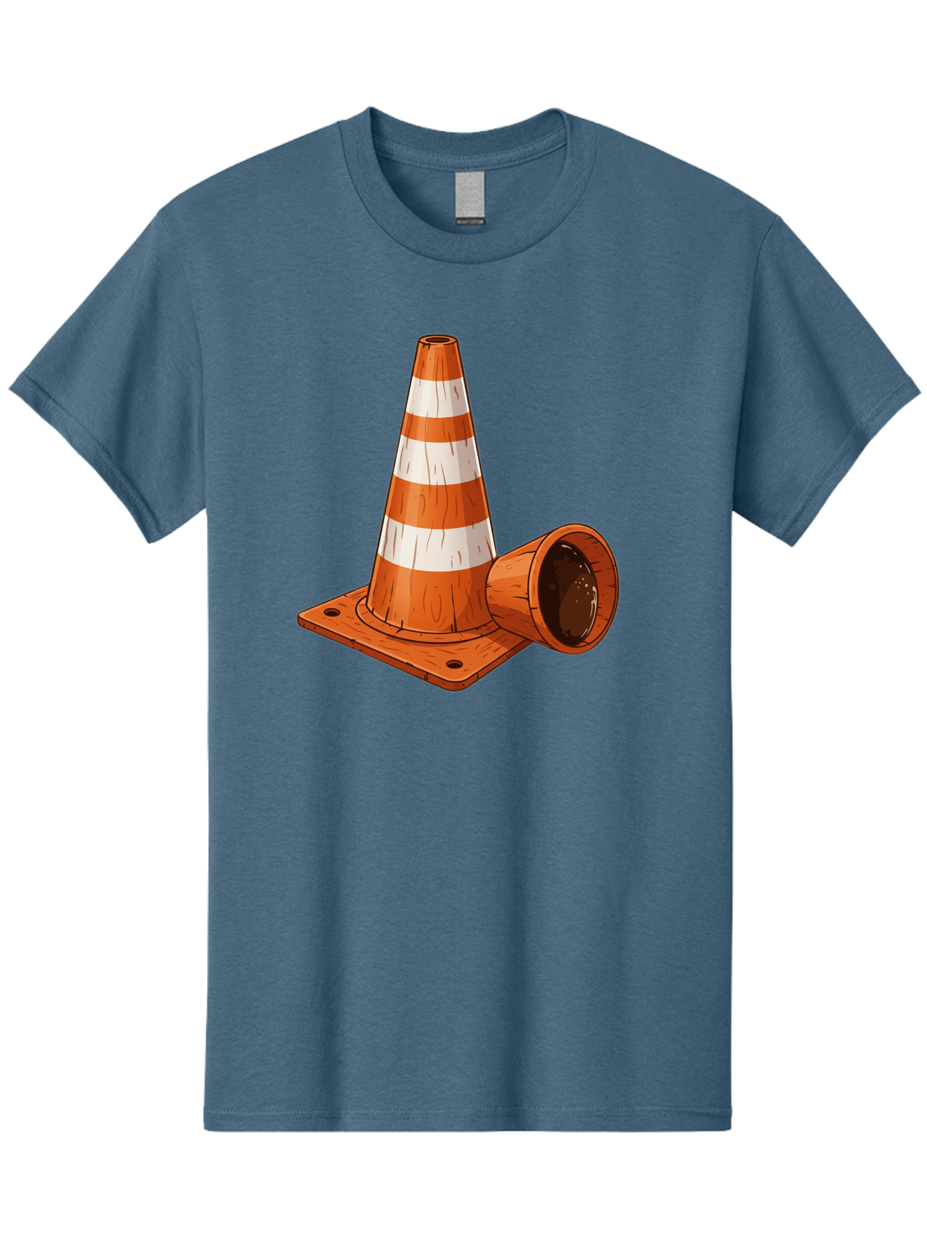 Traffic-Cone-2 Men'S Graphic Tee, 100% Cotton, Comfortable Casual Summer Wear, Machine Washable, Vintage Camera, Old Camera, Antique Camera, Black Camera, Classic Photography, Photography Equipment, Nostalgic Device, Film Camera, Camera Art Baq149 8
