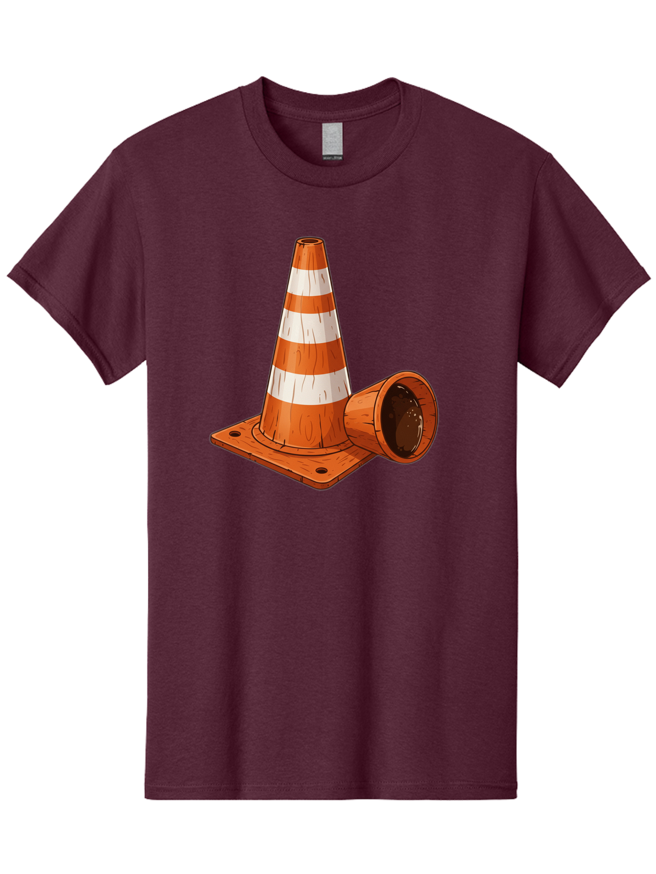 Traffic-Cone-2 Men'S Graphic Tee, 100% Cotton, Comfortable Casual Summer Wear, Machine Washable, Vintage Camera, Old Camera, Antique Camera, Black Camera, Classic Photography, Photography Equipment, Nostalgic Device, Film Camera, Camera Art Baq149 15