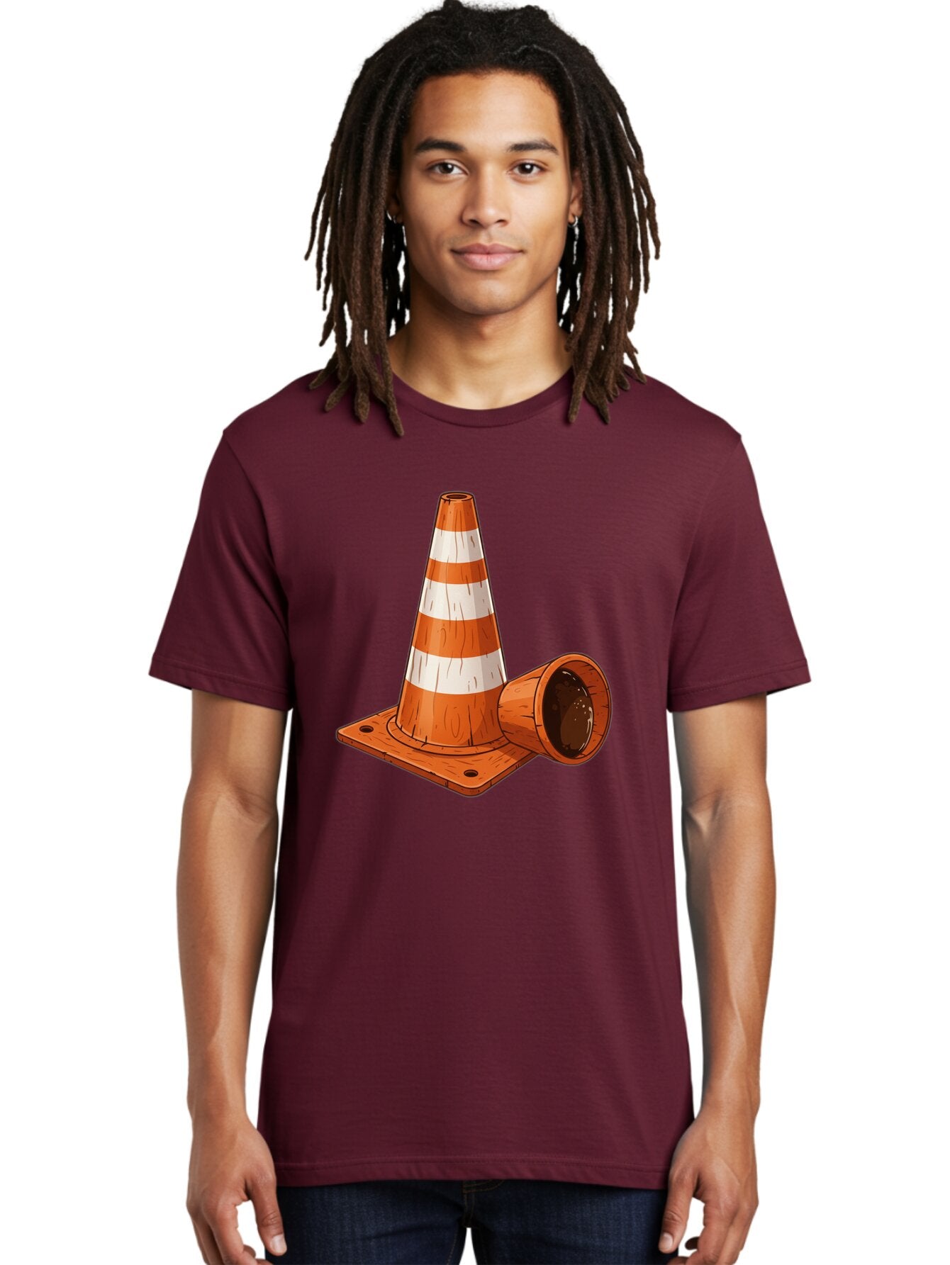 Traffic-Cone-2 Men'S Graphic Tee, 100% Cotton, Comfortable Casual Summer Wear, Machine Washable, Vintage Camera, Old Camera, Antique Camera, Black Camera, Classic Photography, Photography Equipment, Nostalgic Device, Film Camera, Camera Art Baq149 29